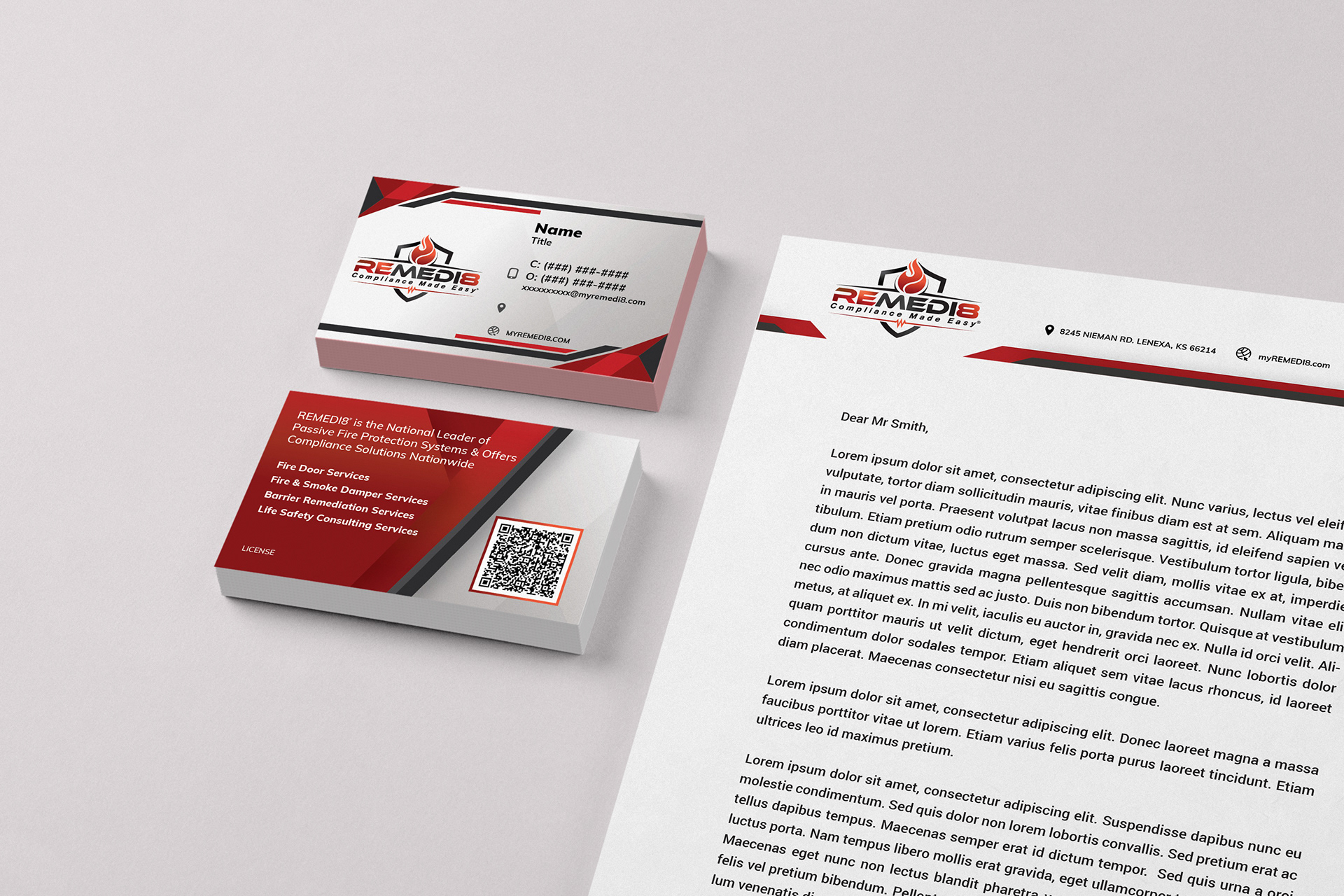 Stationary Mockup Design