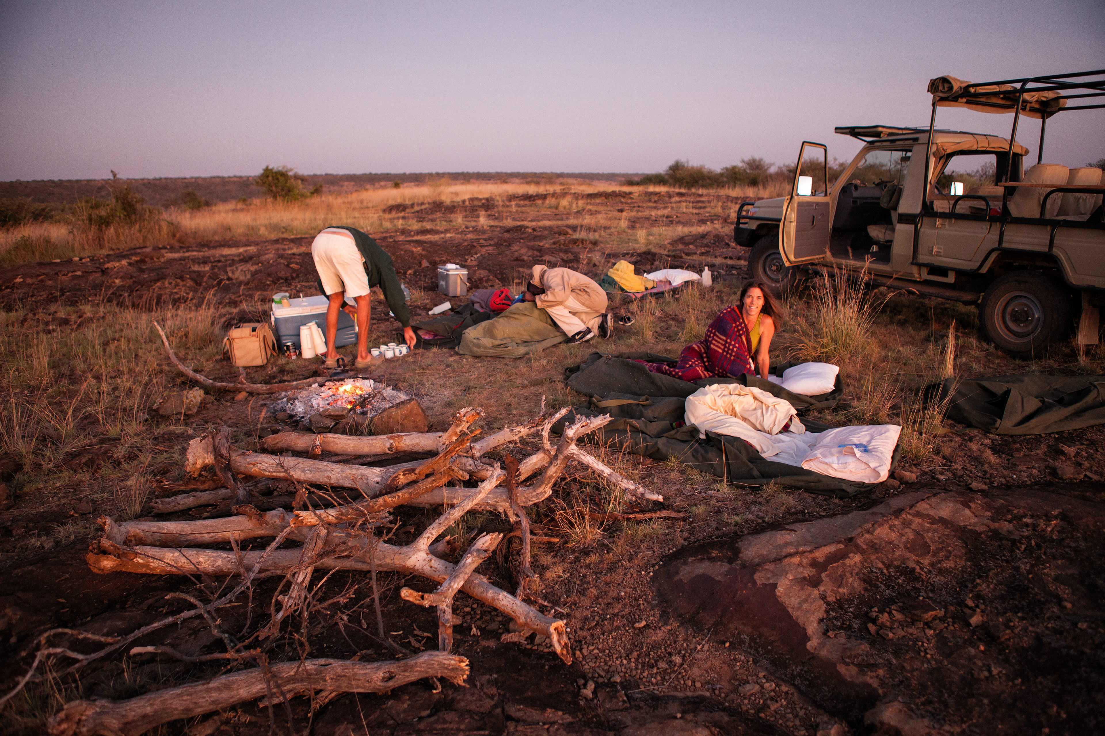Sleeping wild - Kenya
