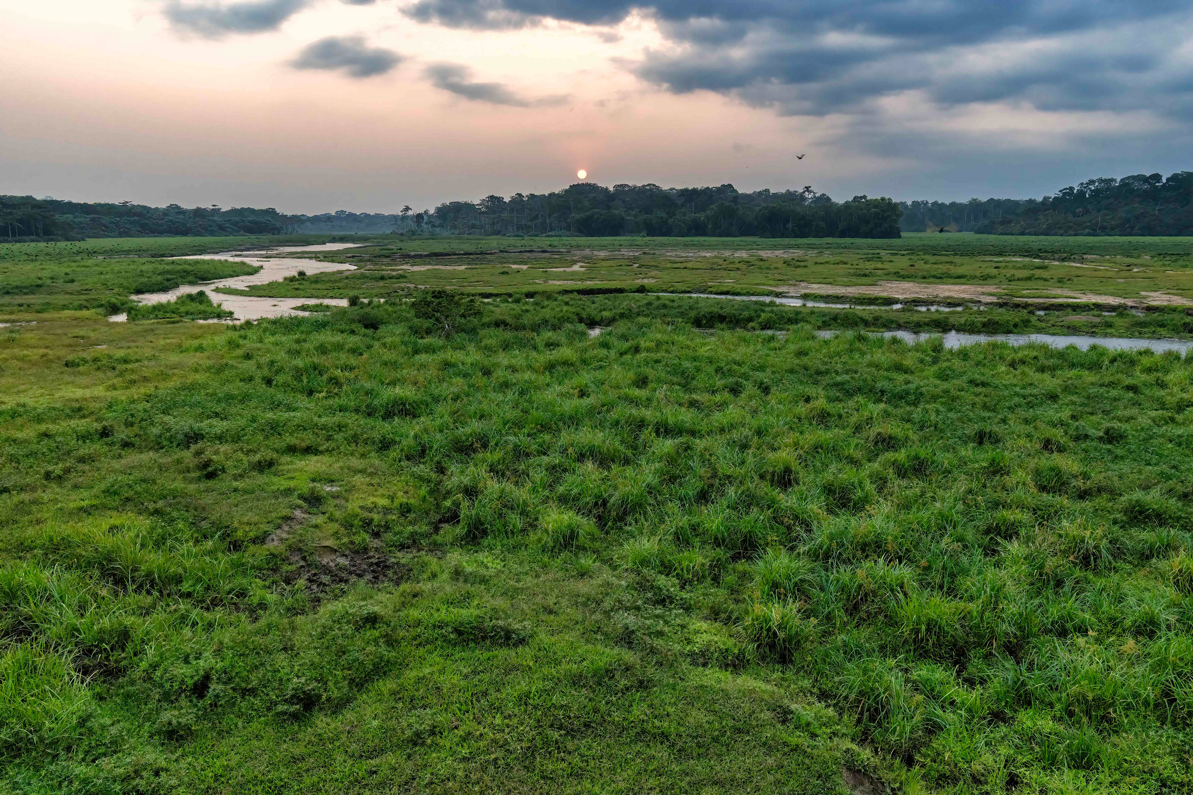 Sunset at Capitale Bai - Odzala, Republic of Congo