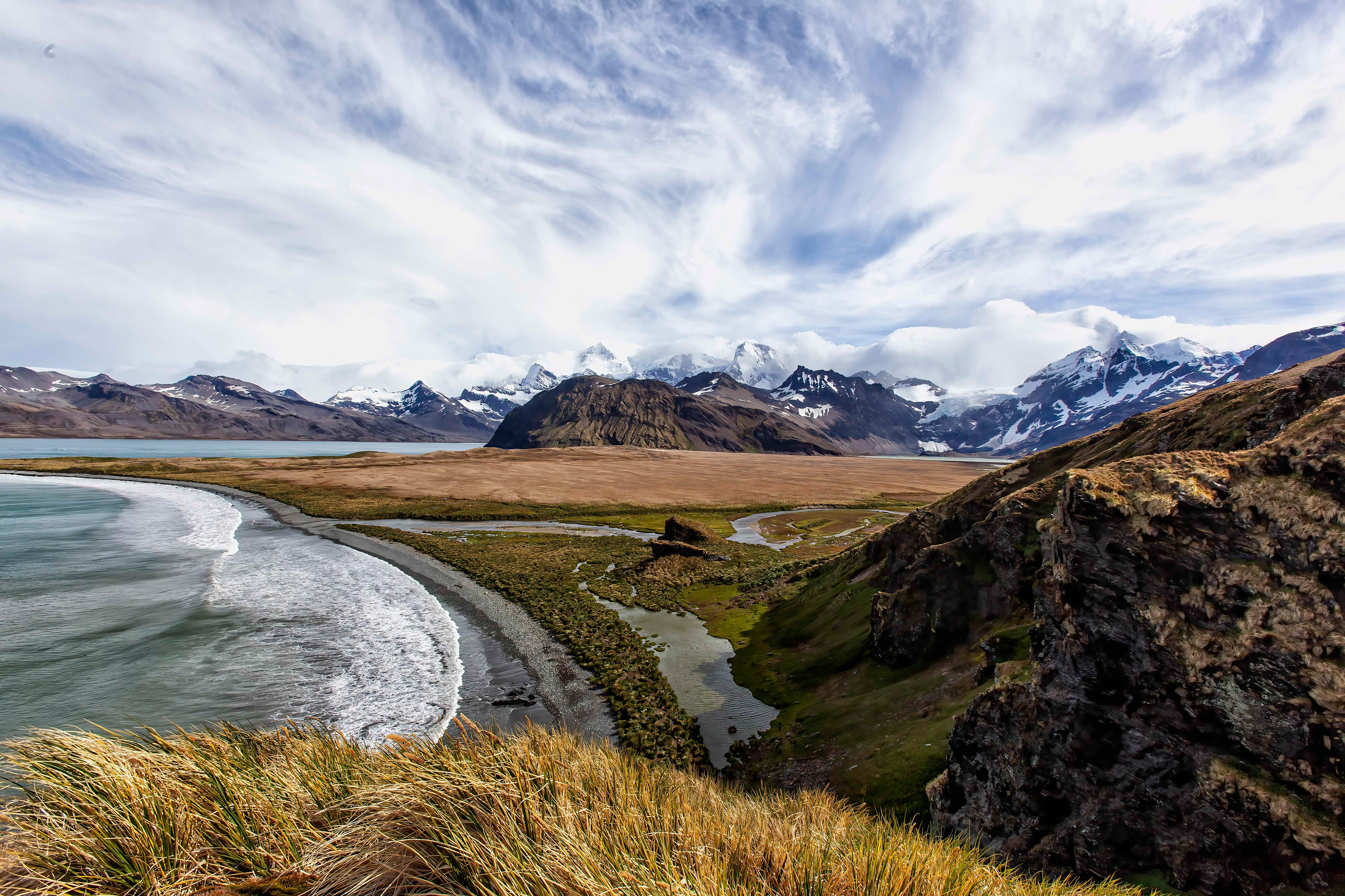 View of East Cumberland Bay - South Georgia
