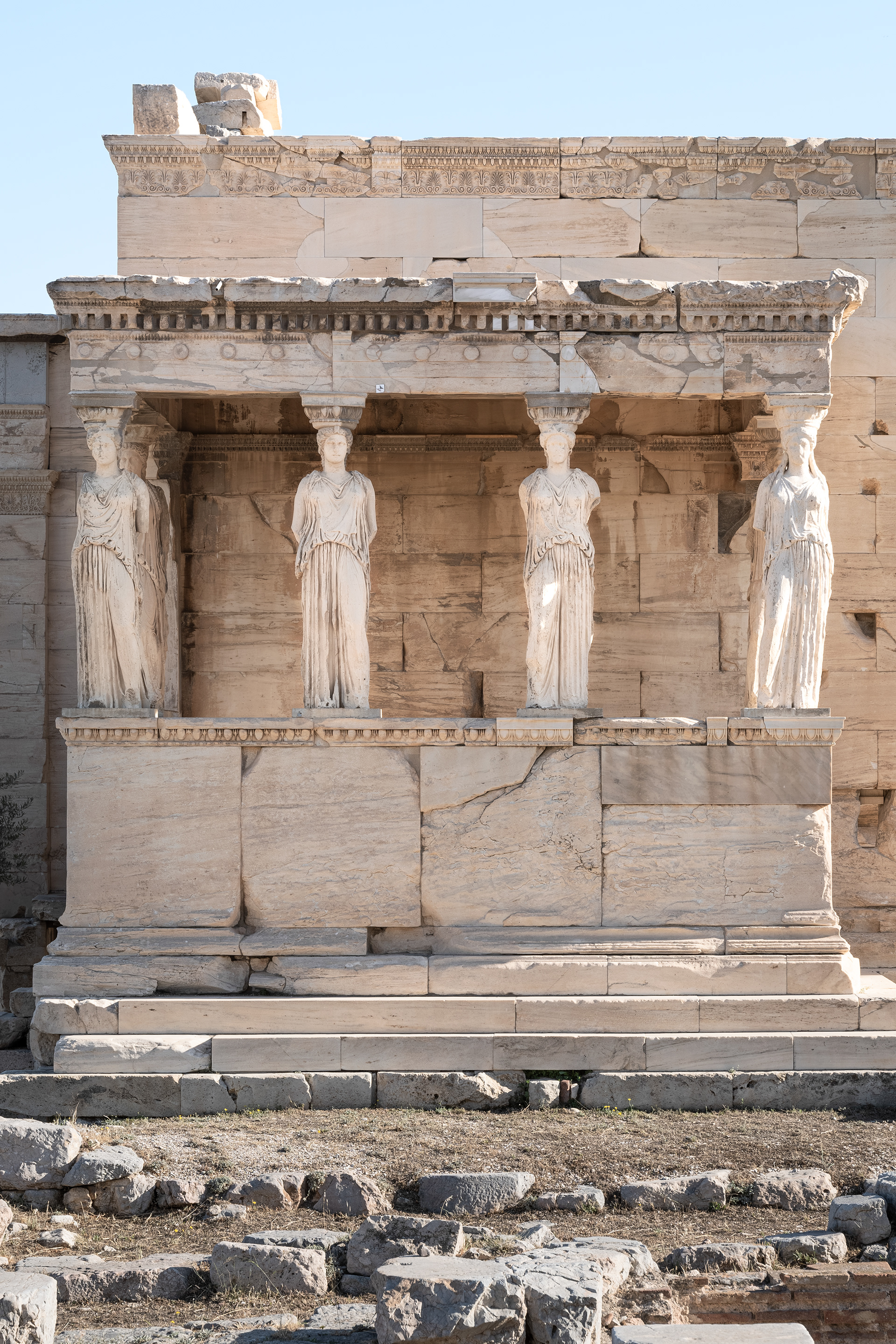 The Caryatids of the Erechtheion - Athens, Greece