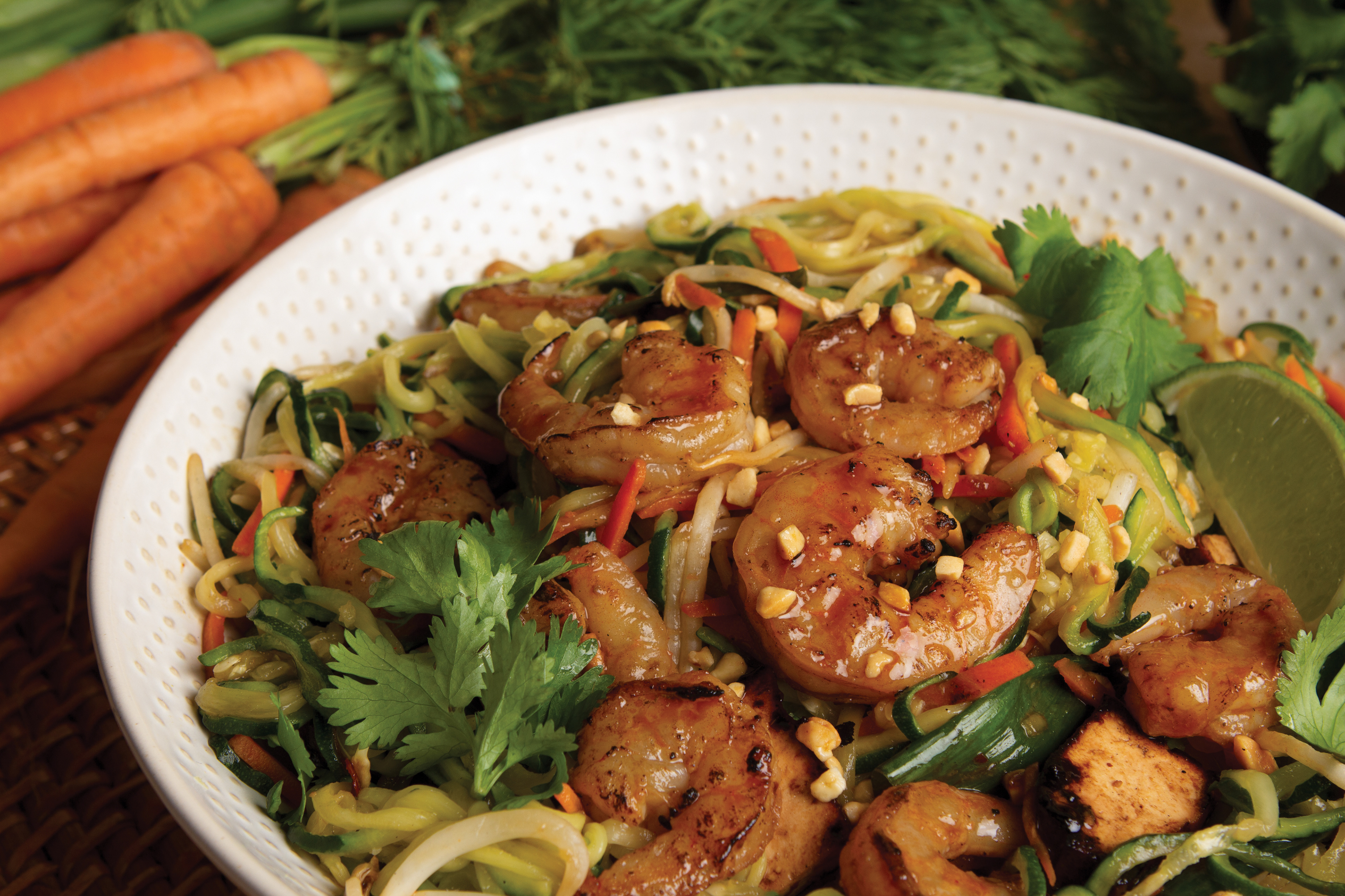Mama Fu's - Shrimp Pad Thai with Zoodles