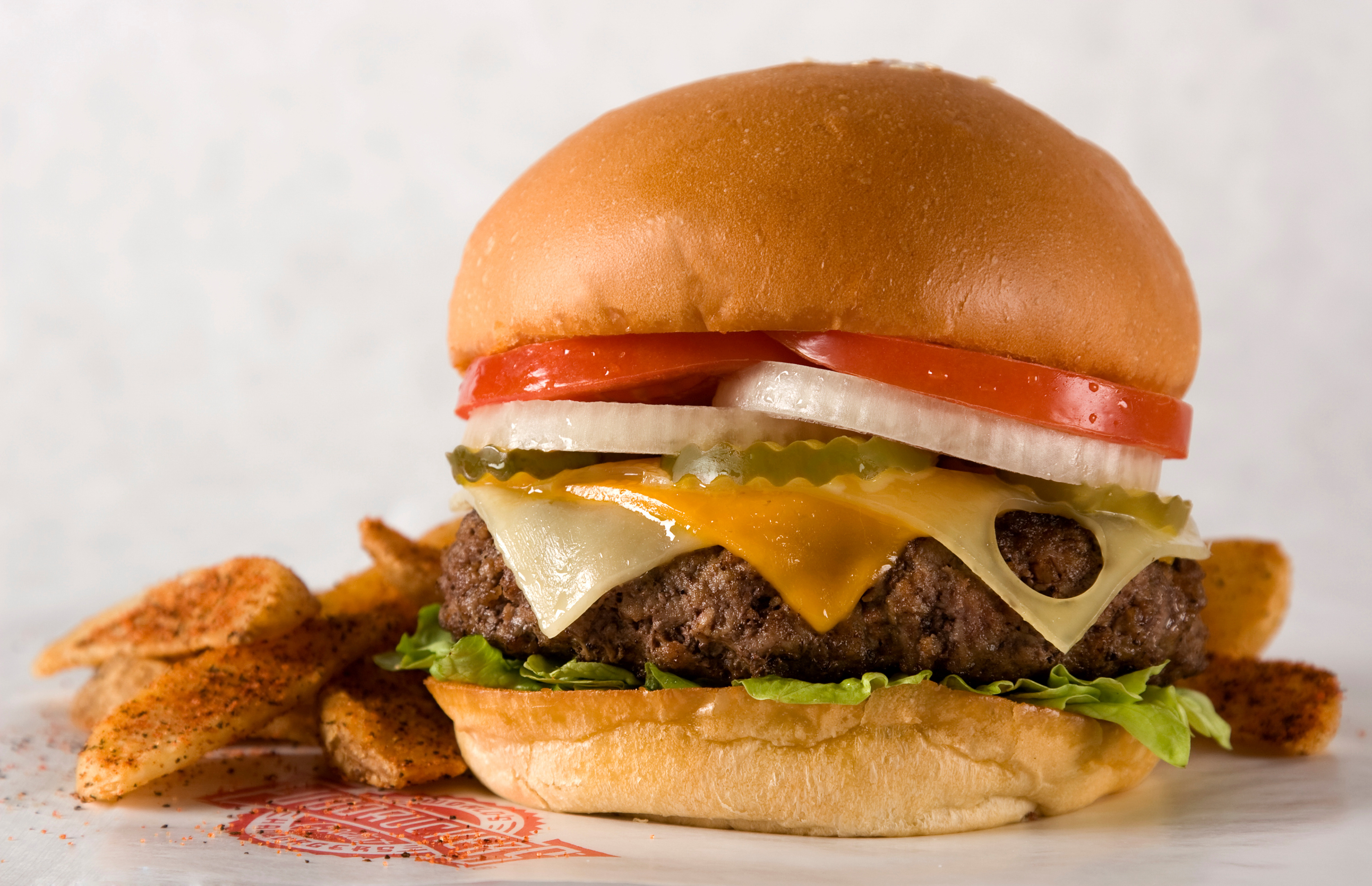 Fuddruckers - Three Cheese Burger