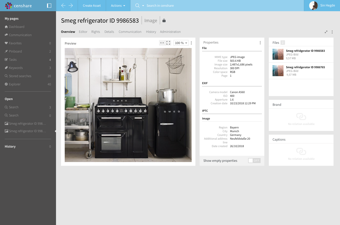 Big widget on page