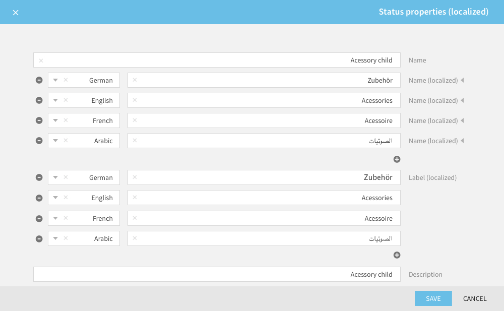 RTL adaptation for dialogs