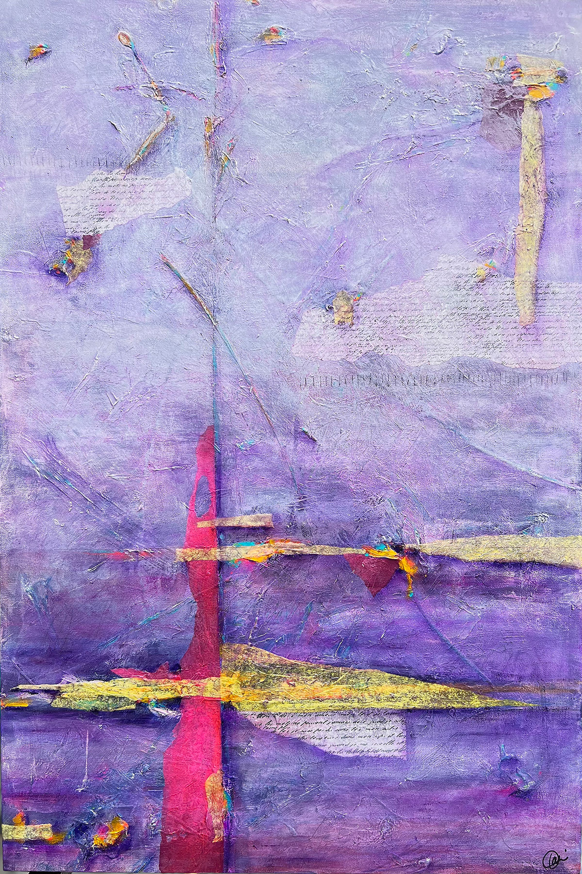 "Speak" 24 x 36