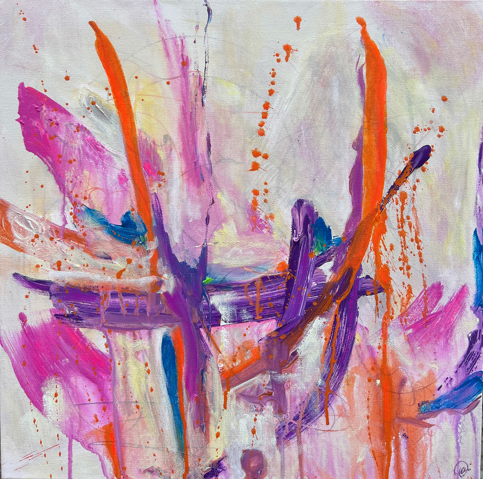 "Elated" 20 x 20