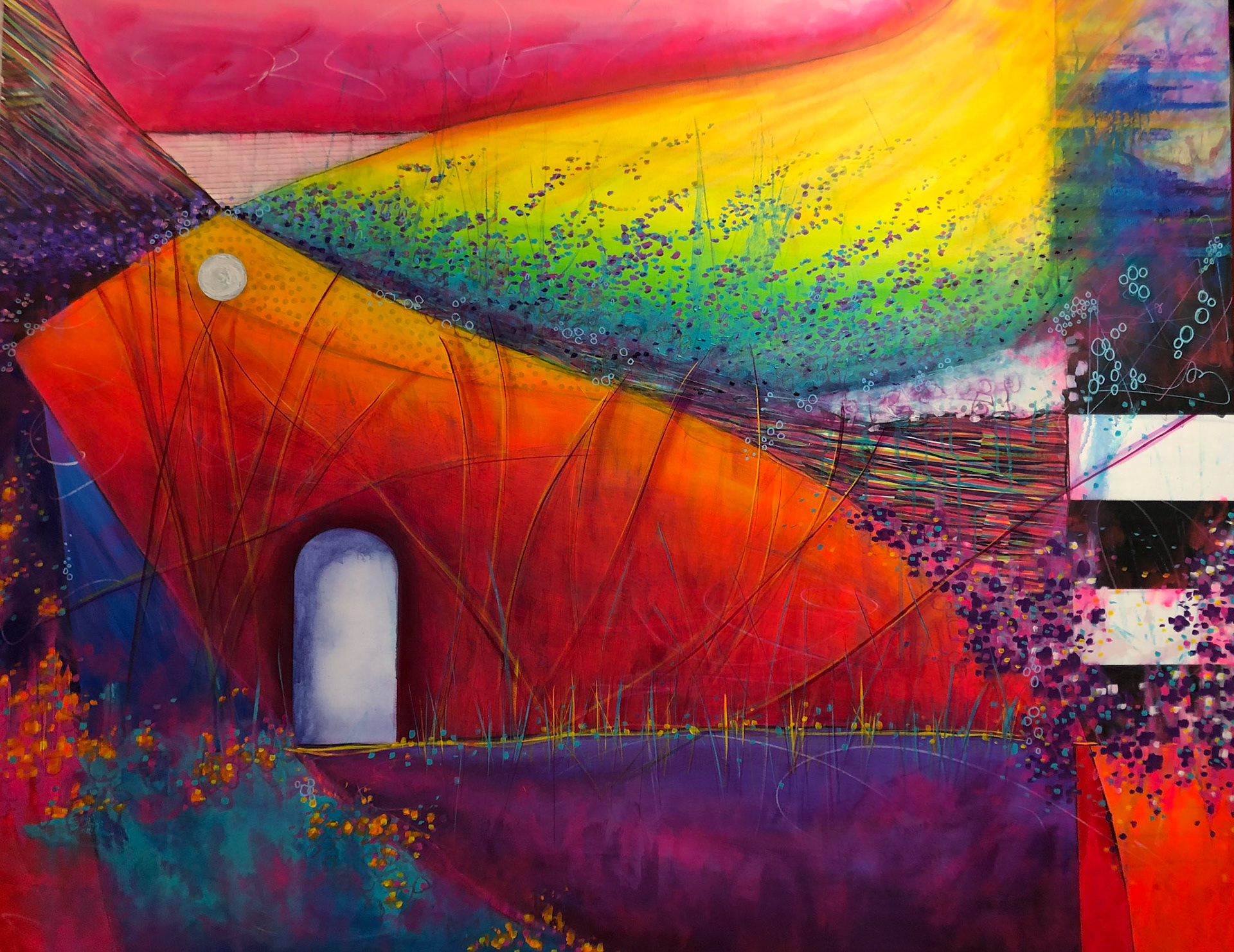 "If I Don't See You Again" 48 x 60