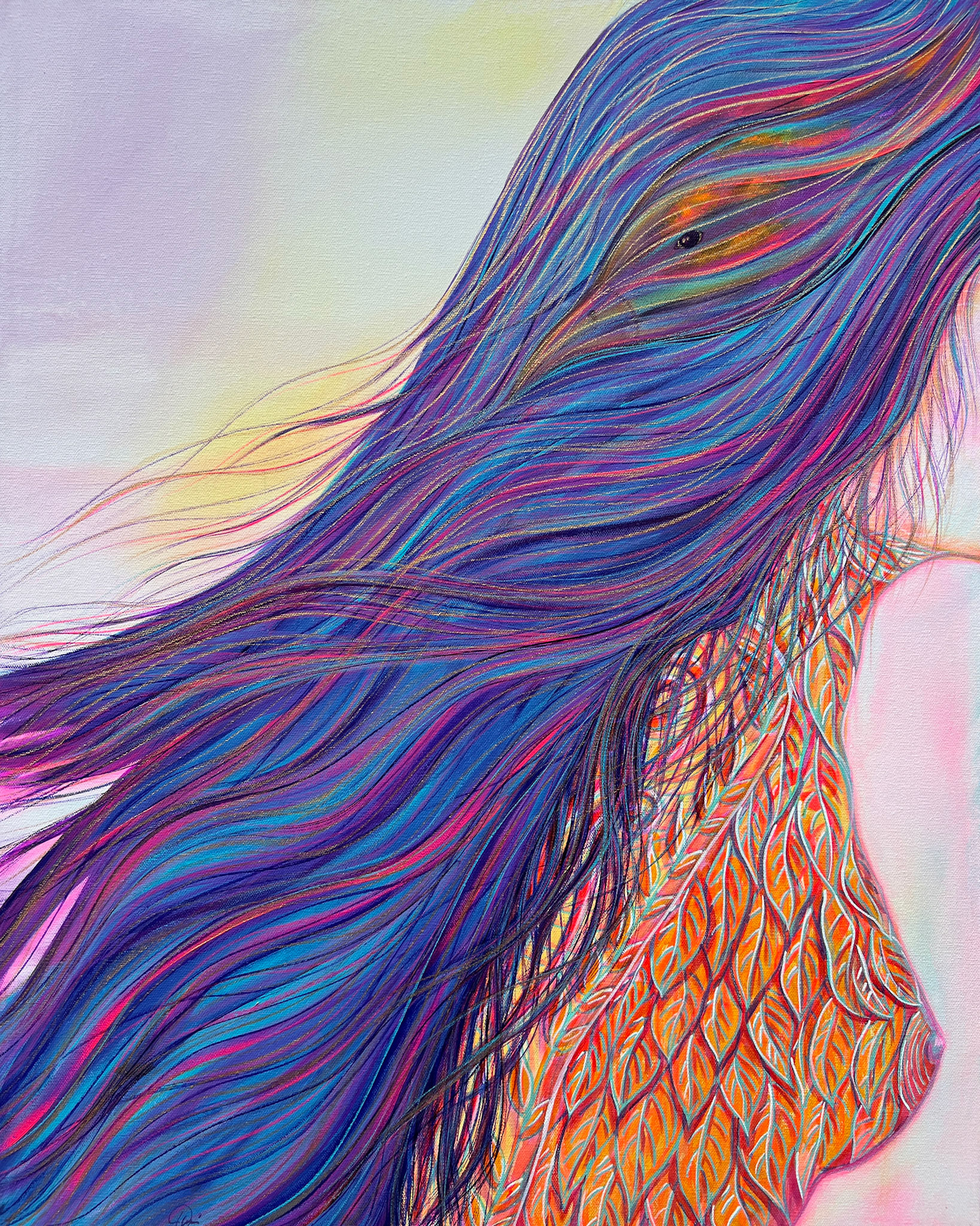 "Gaia" 24 x 30