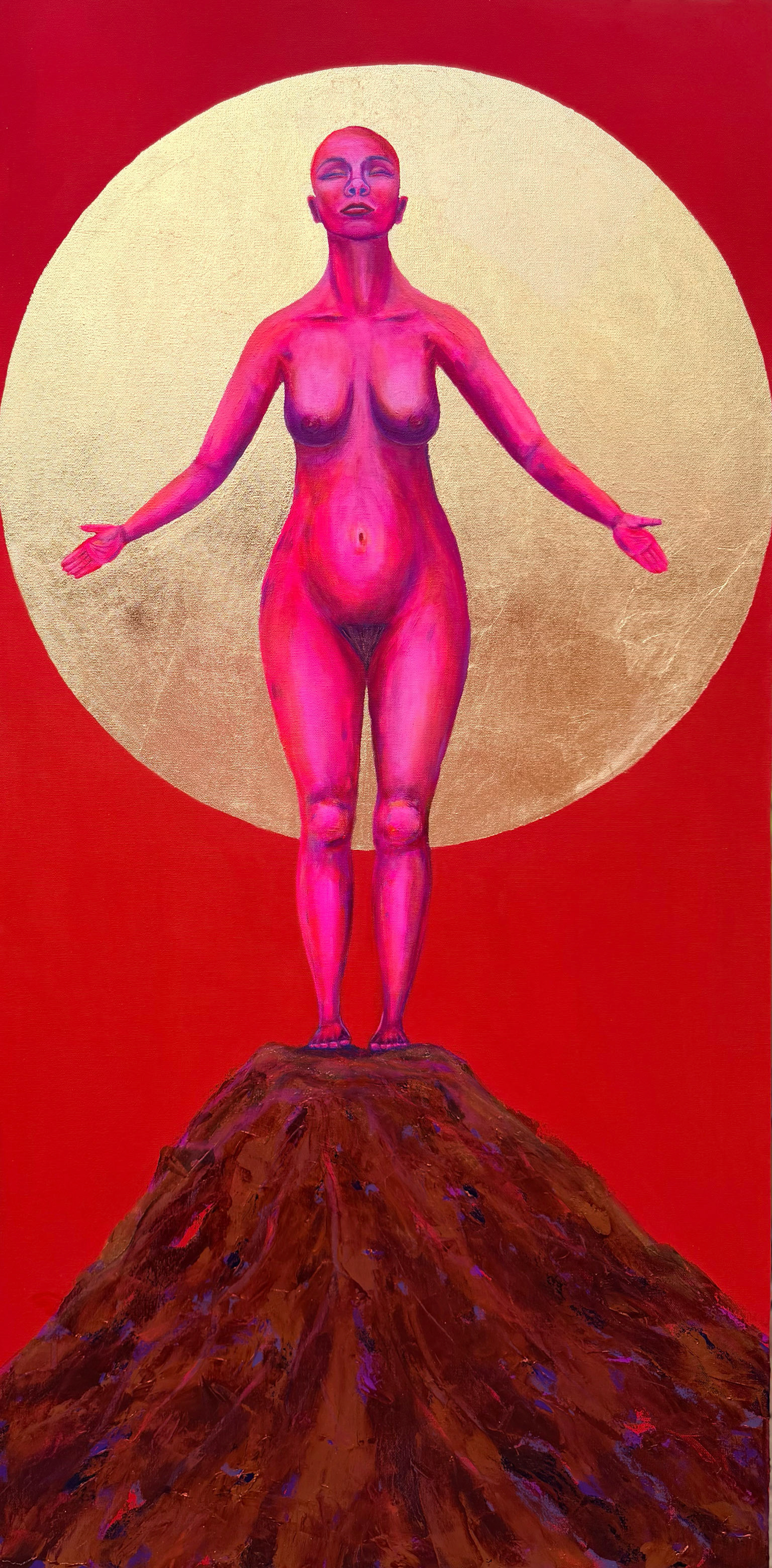 "Stand in Your Power" 24 x 48