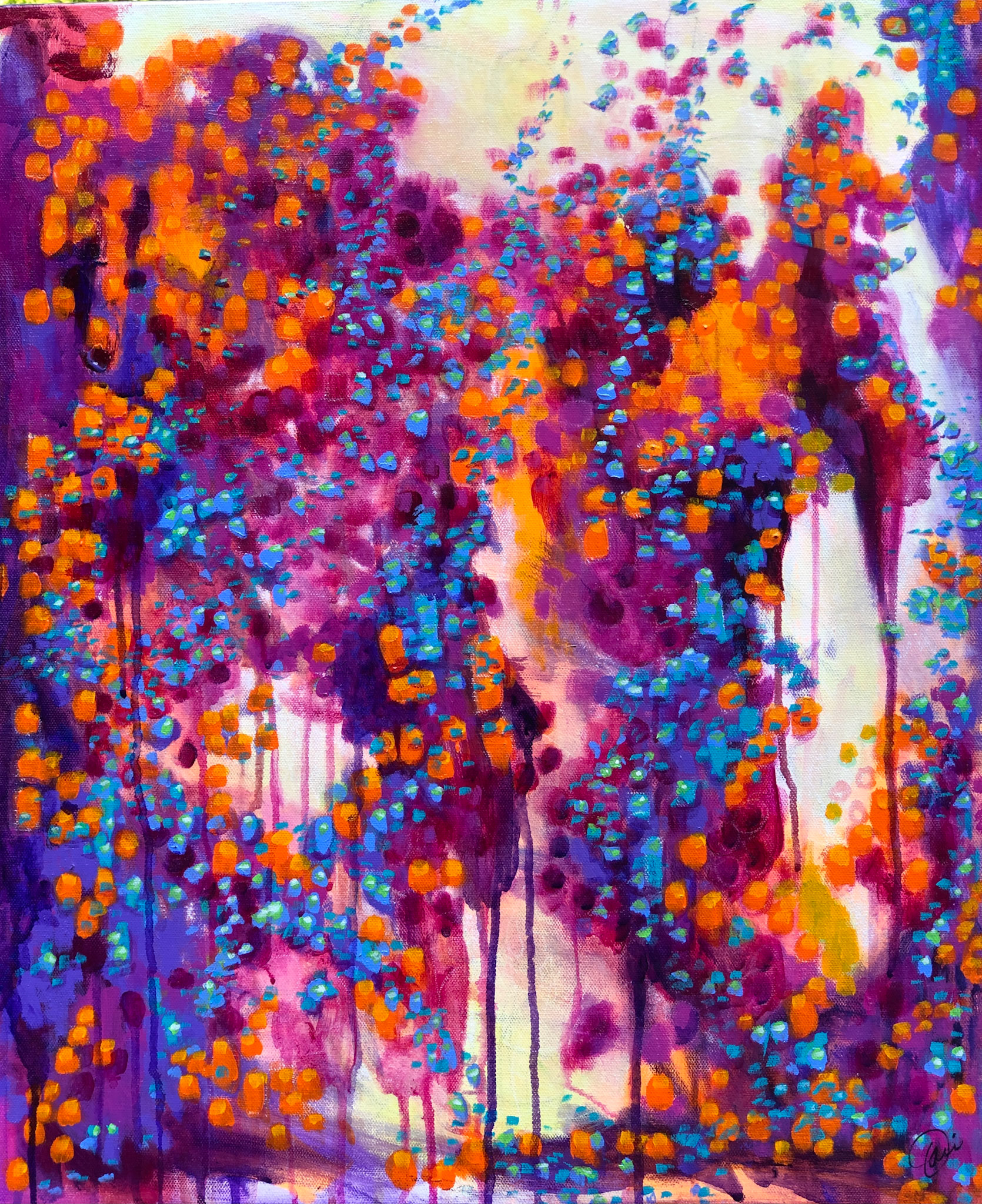 "Effervescent" 20 x 24