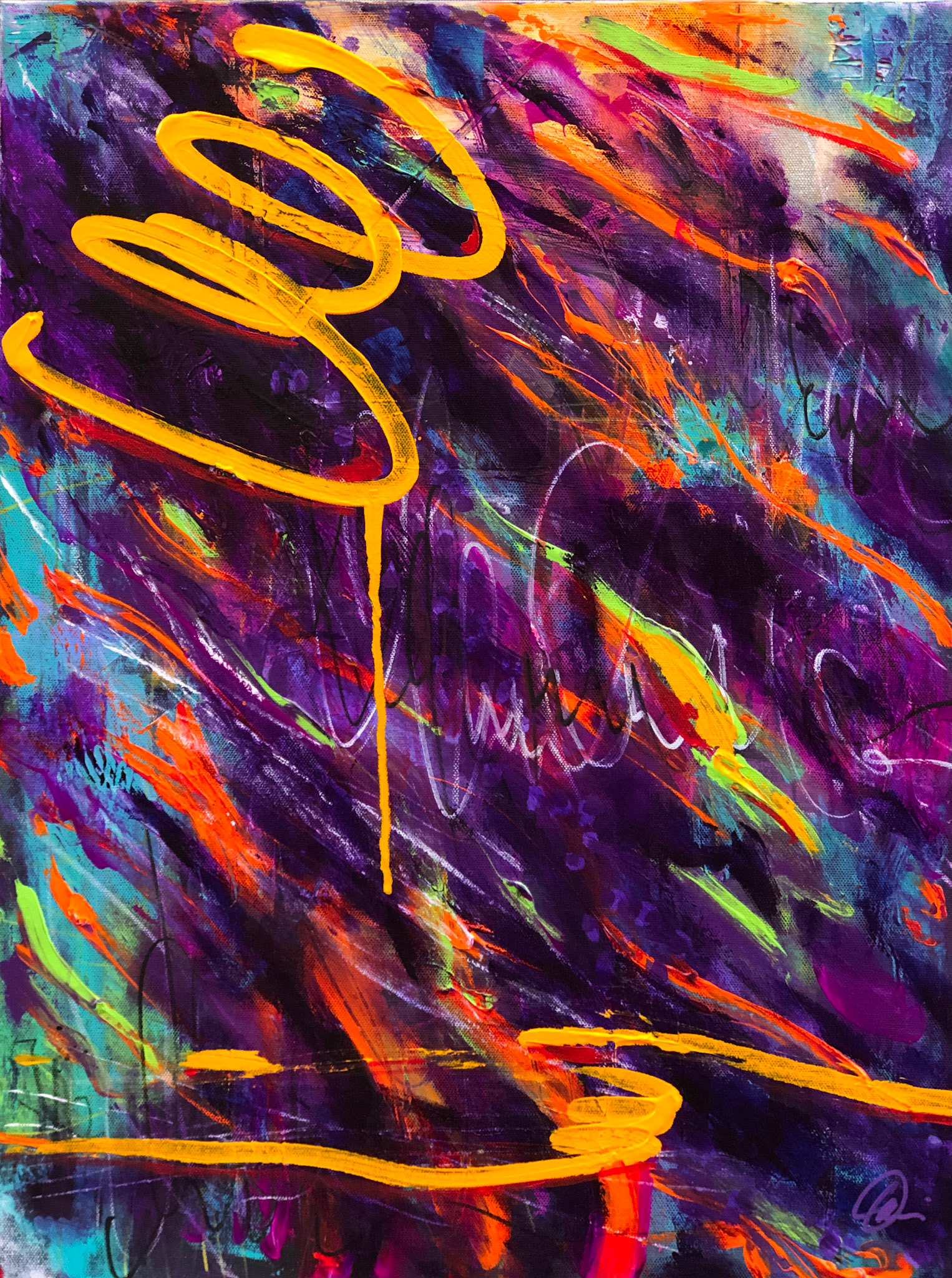 "Frustration" 18 x 24