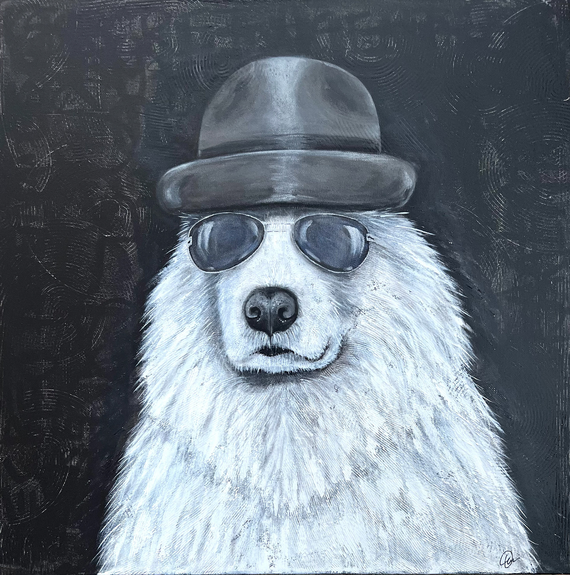 "Secret Agent Oslo" 24 x 30