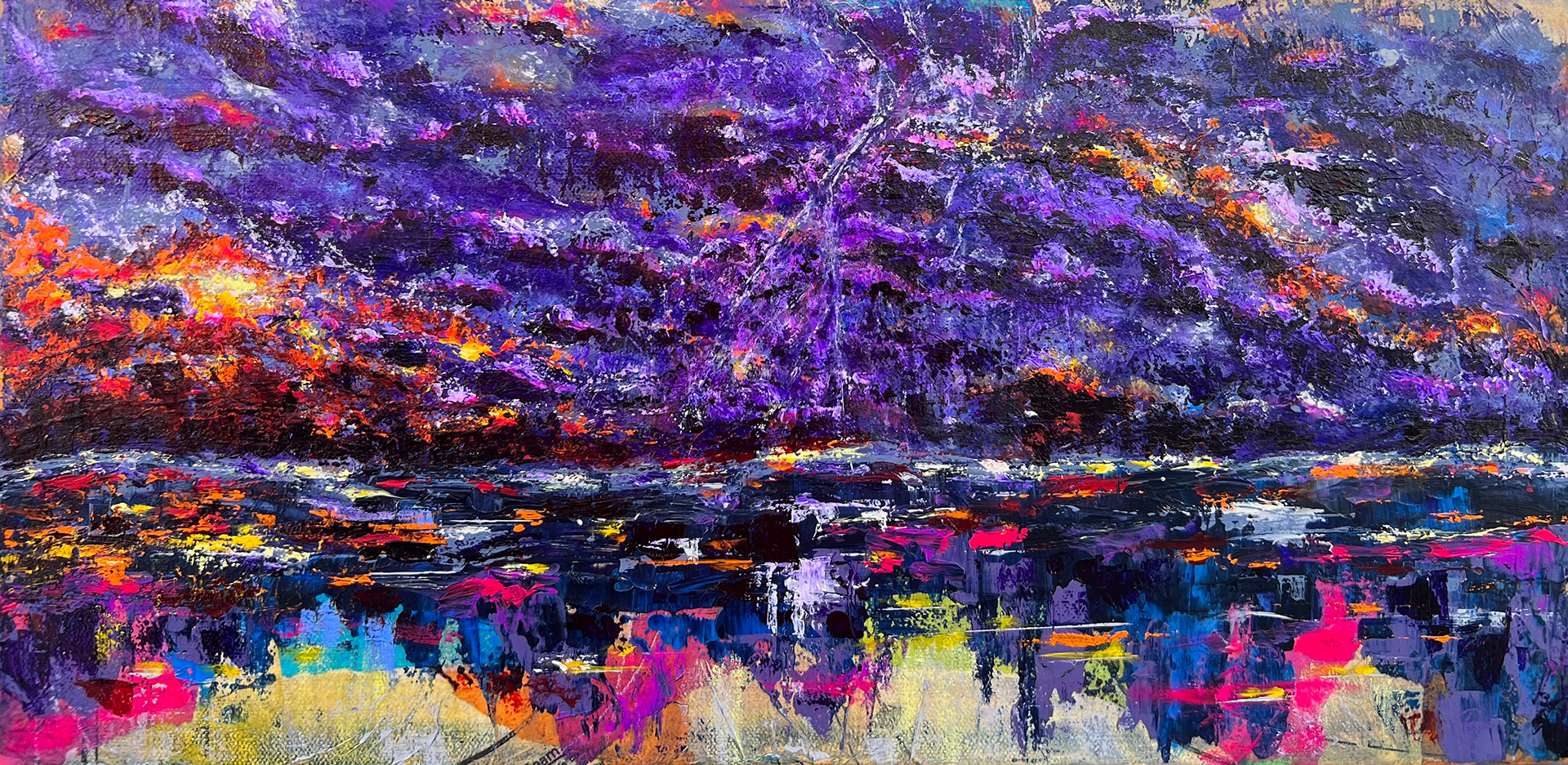 "Passing Through" 10 x 20