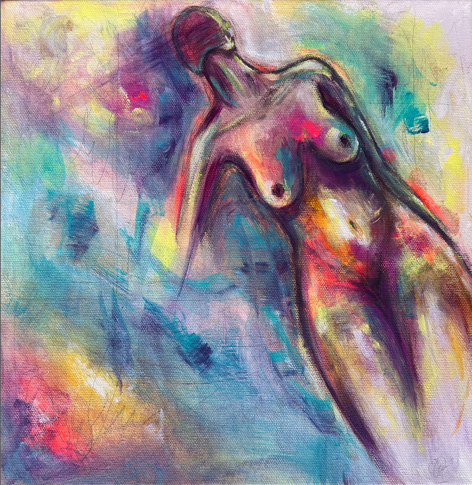 "The Light Within" 12 x12