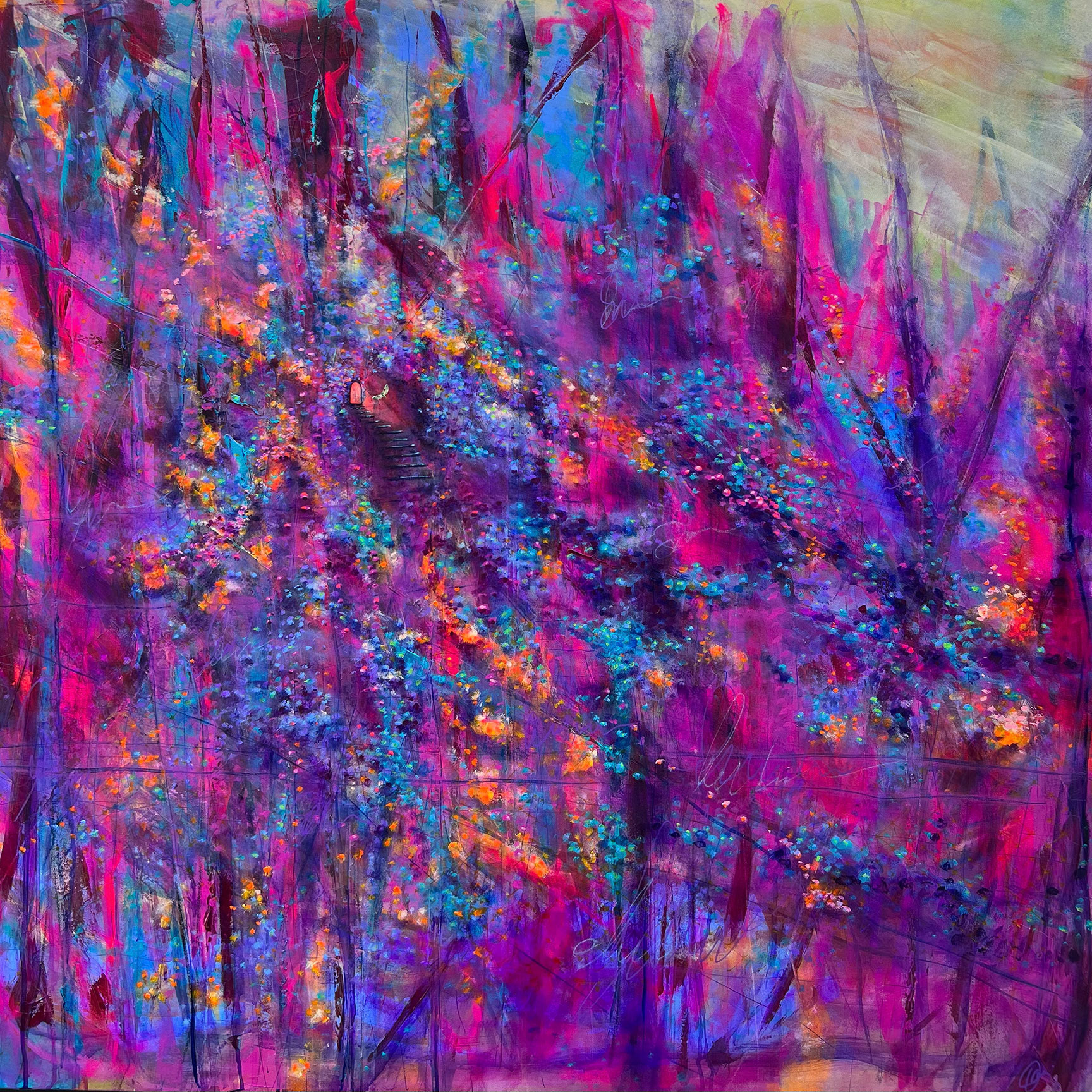 "Ascension" 48 x48