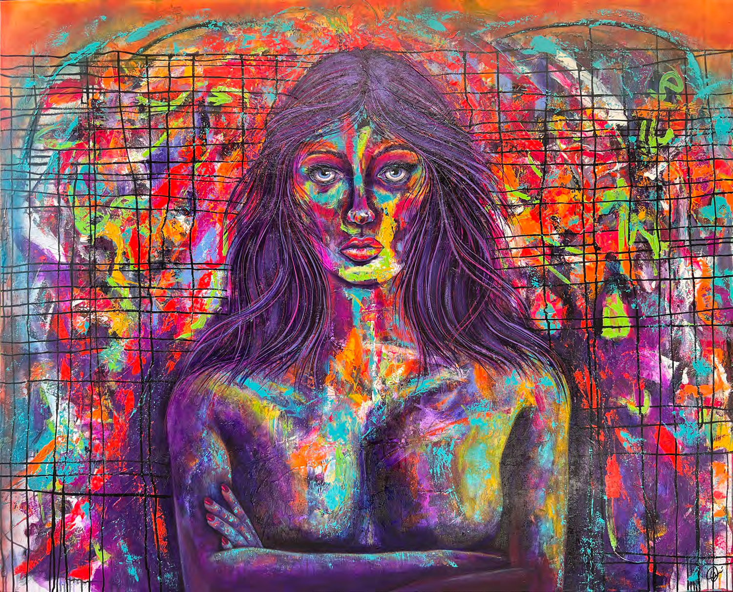 "Determined" 60x48