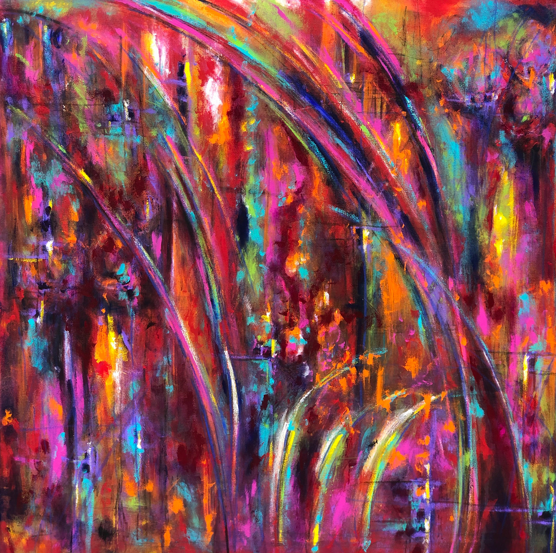 "The Dance" 36 x 36