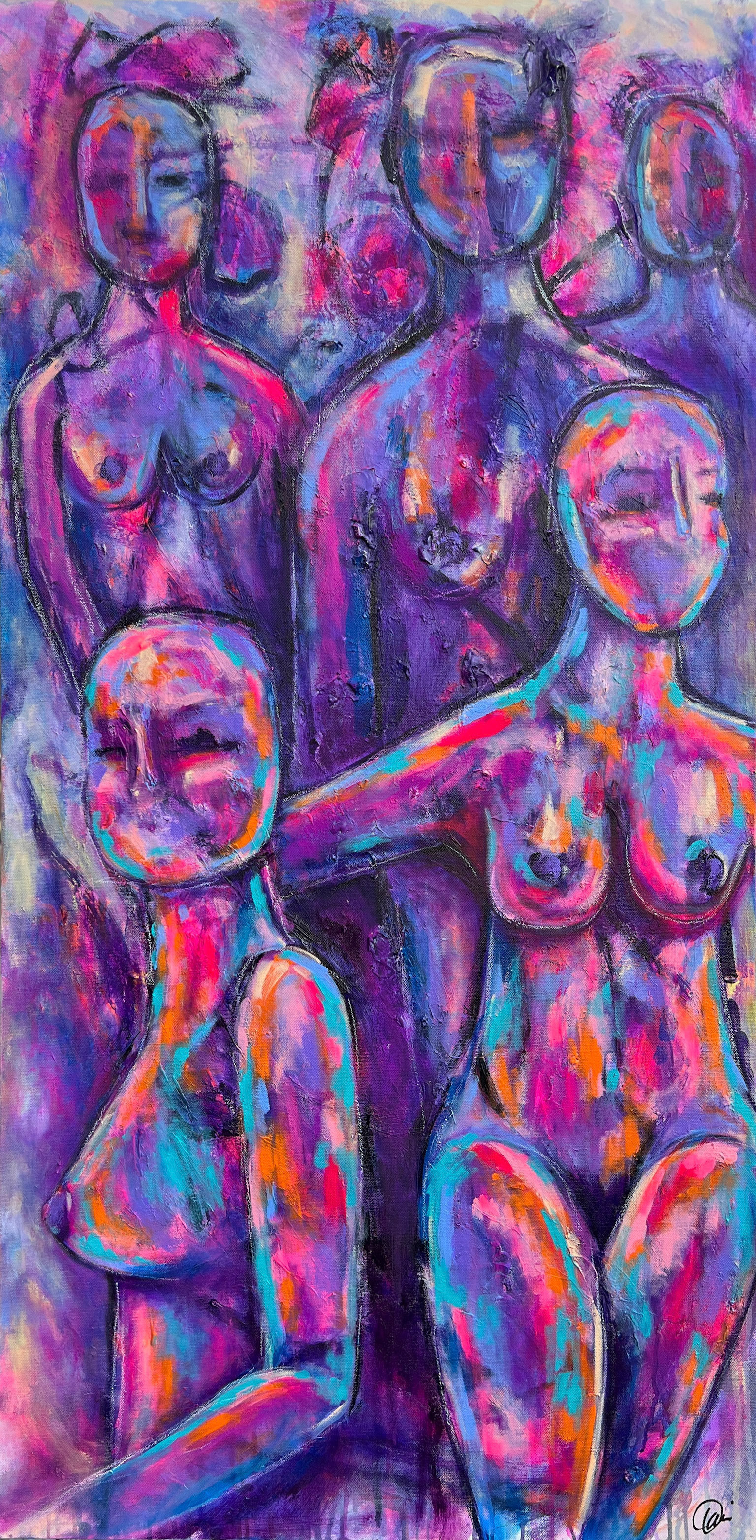 "Echoes" 24 x 48