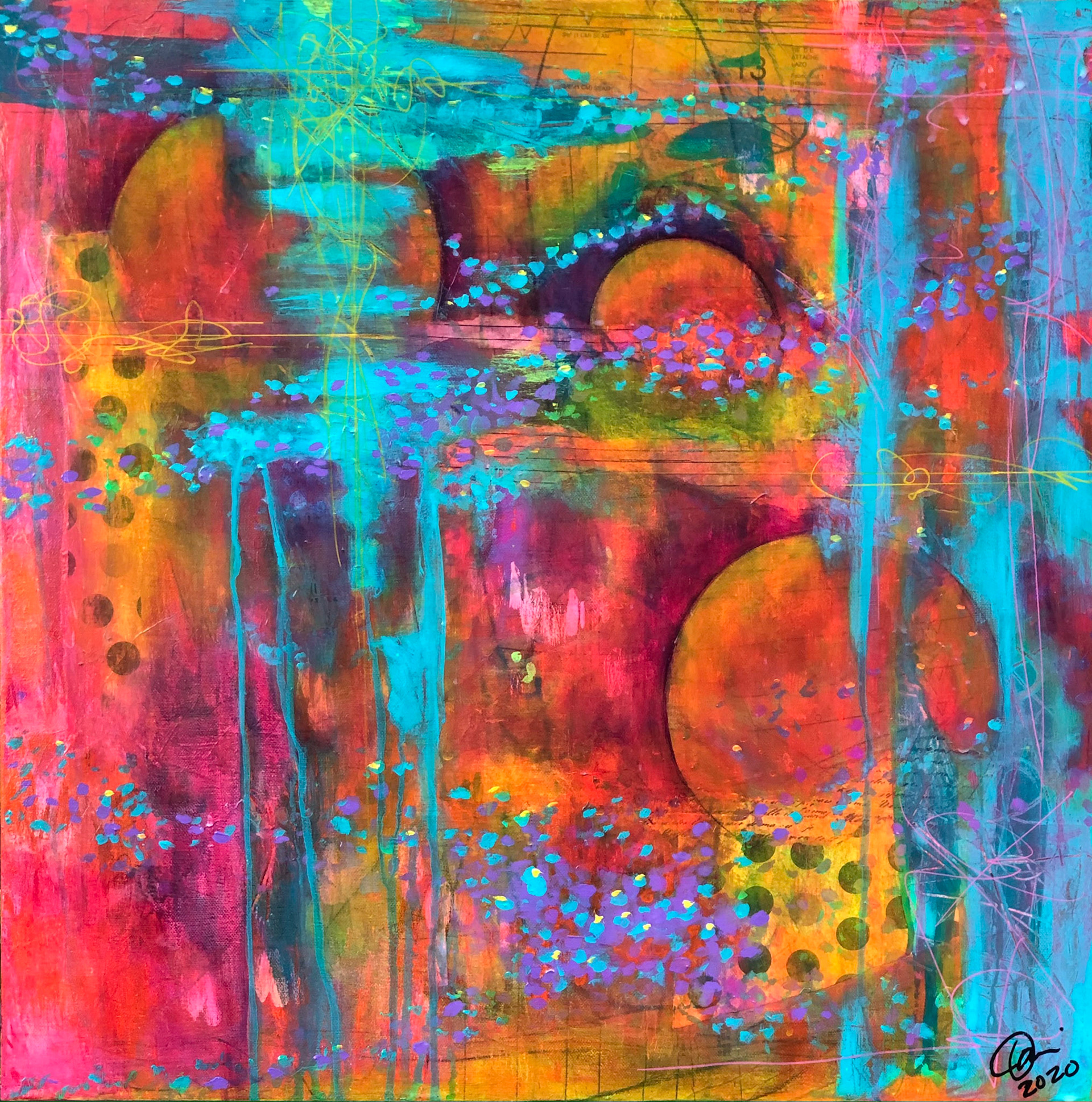 "Emergence" 24 x 24