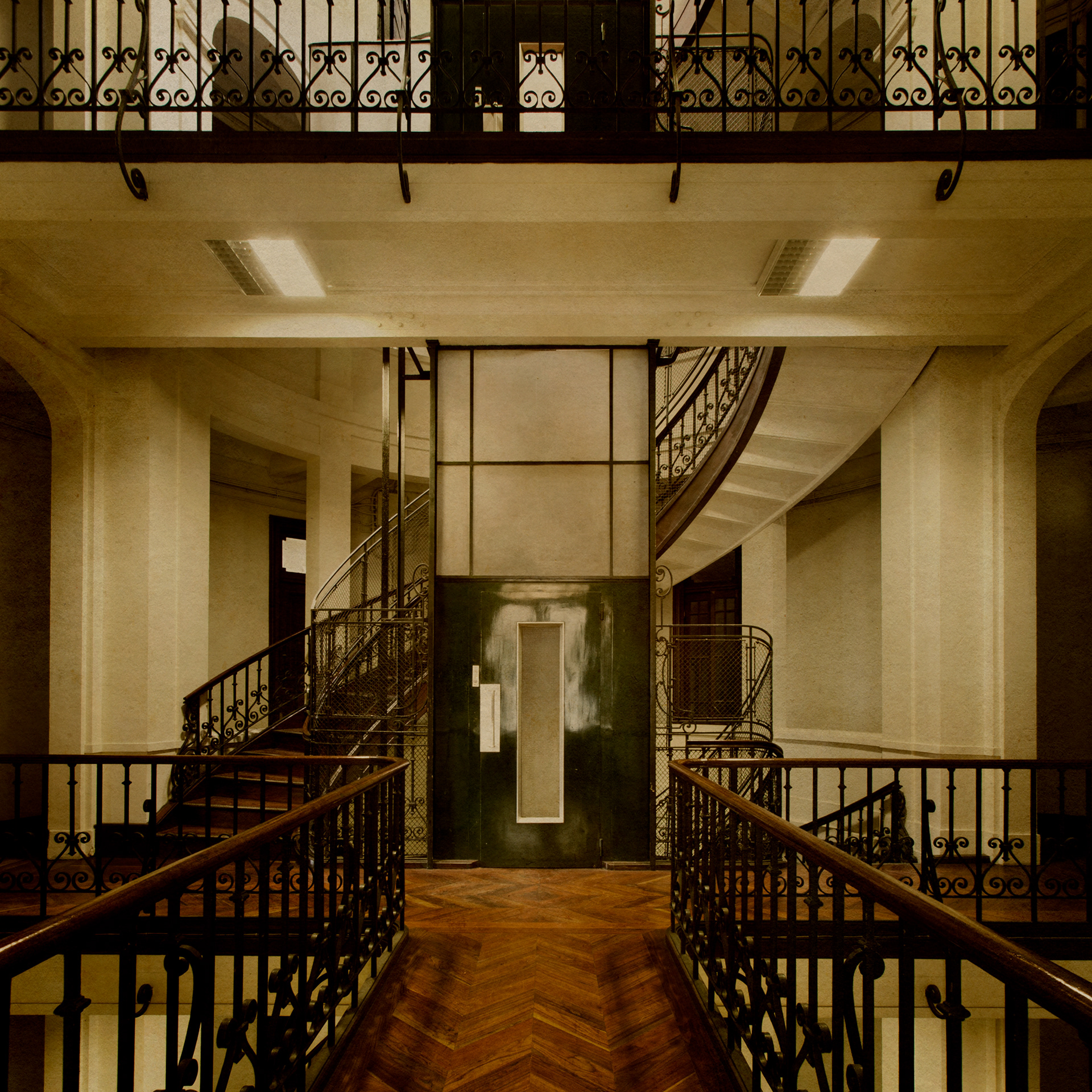 escadas nos aliados #1. 2008. Fine Art Photograohic Inject Print. 80x80cm. Wooden frame with museum glass. Edition of 3.