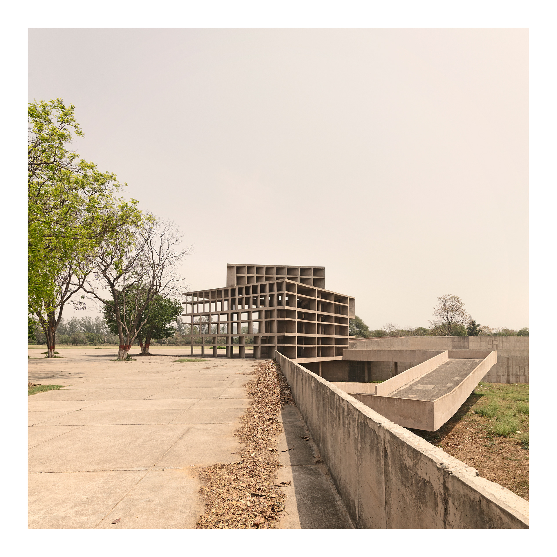 Capitol Complex #4. Fine Art Photographic Inkjet Print 50 x 50 cm. Edition of 3.