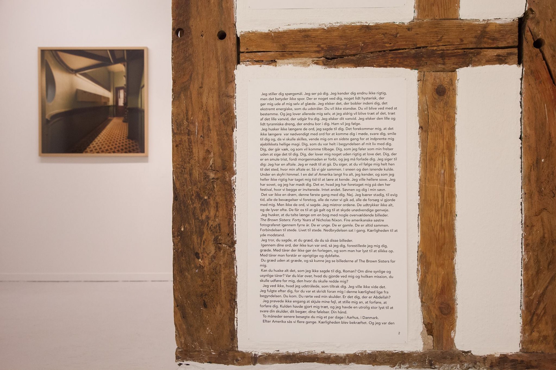 Exhibition view at Gallery Image. Aarhus. 2017