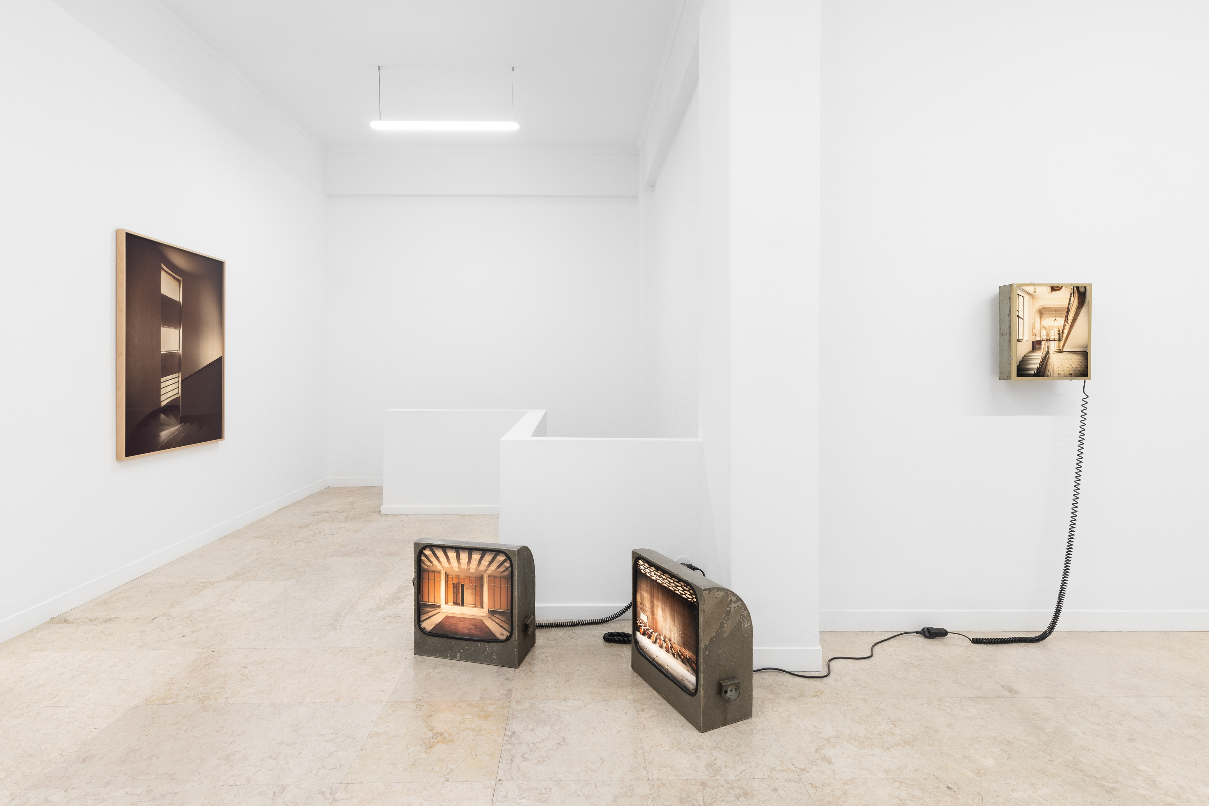 Exhibition view at Galeria das Salgadeiras. 2024.