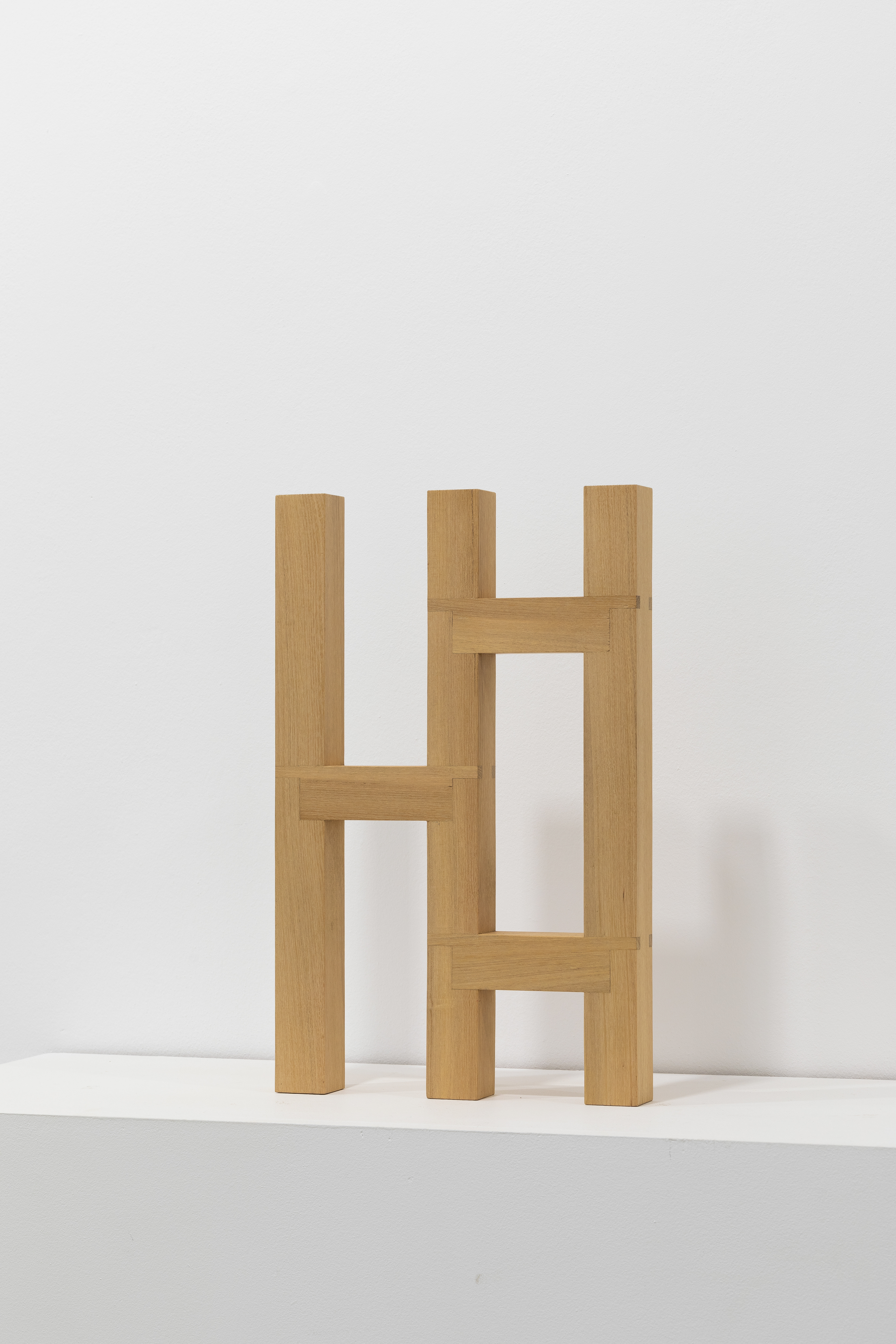 Umbral #1. Sculpture in acacia wood. 74x20x12cm. Edition of 3. 