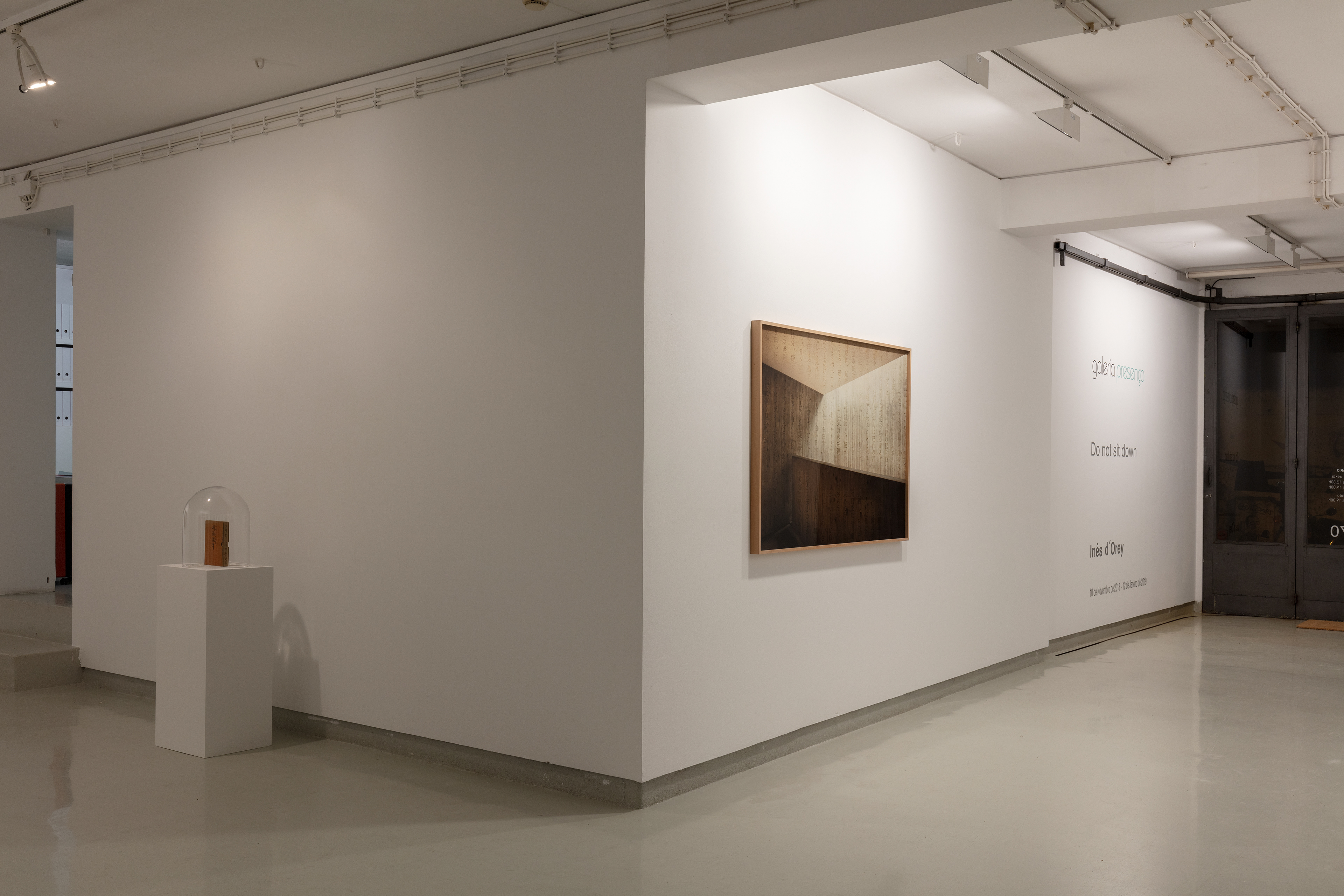 Exhibition view at Galeria Presença. 2018. 