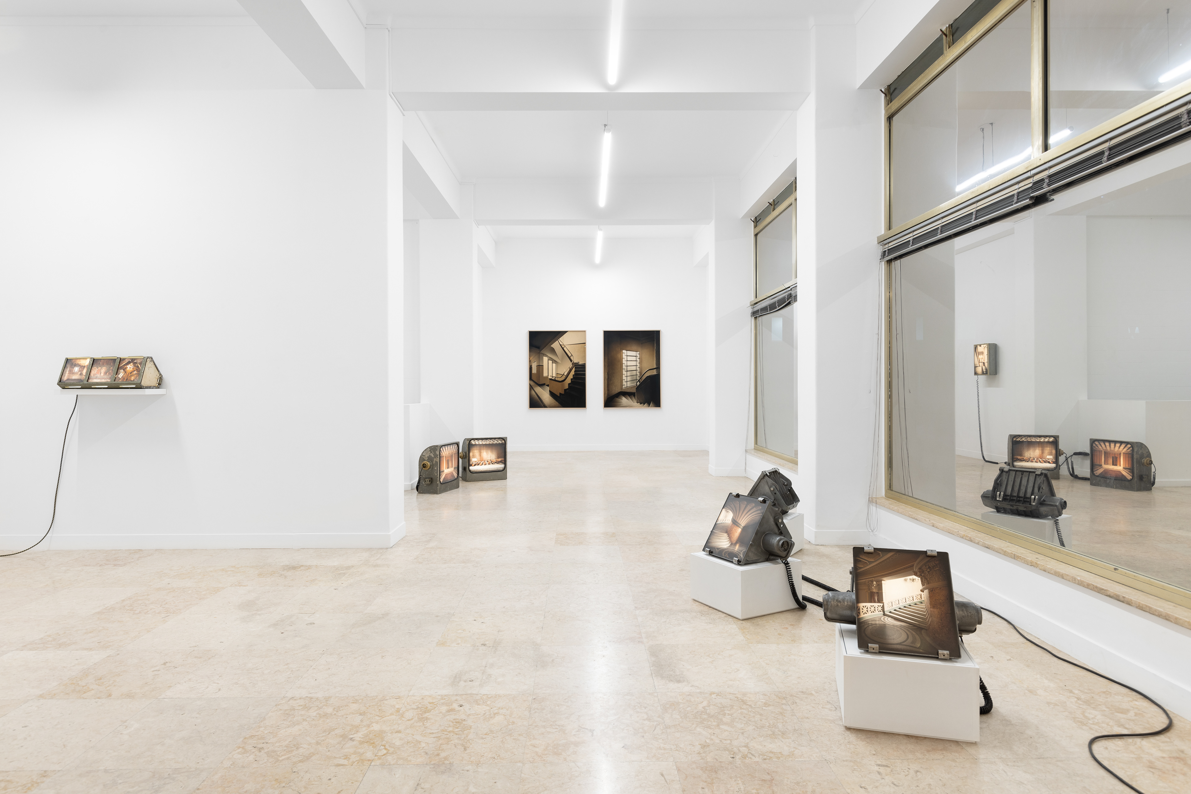 Exhibition view at Galeria das Salgadeiras. 2024.