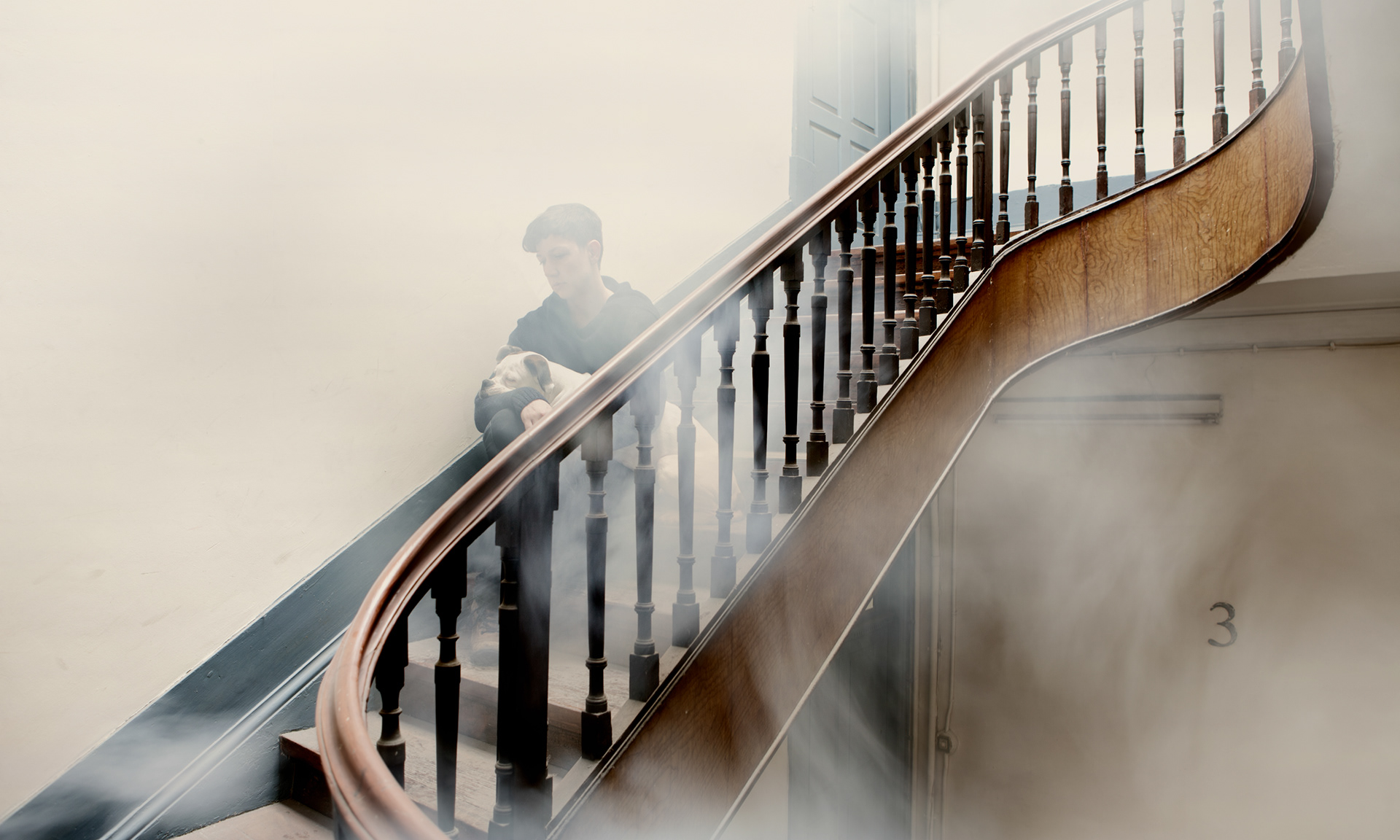 Limbo #9. Fine Art Photographic Inject Print. 90x150cm. White wooden frame with museum glass. Edition of 3.