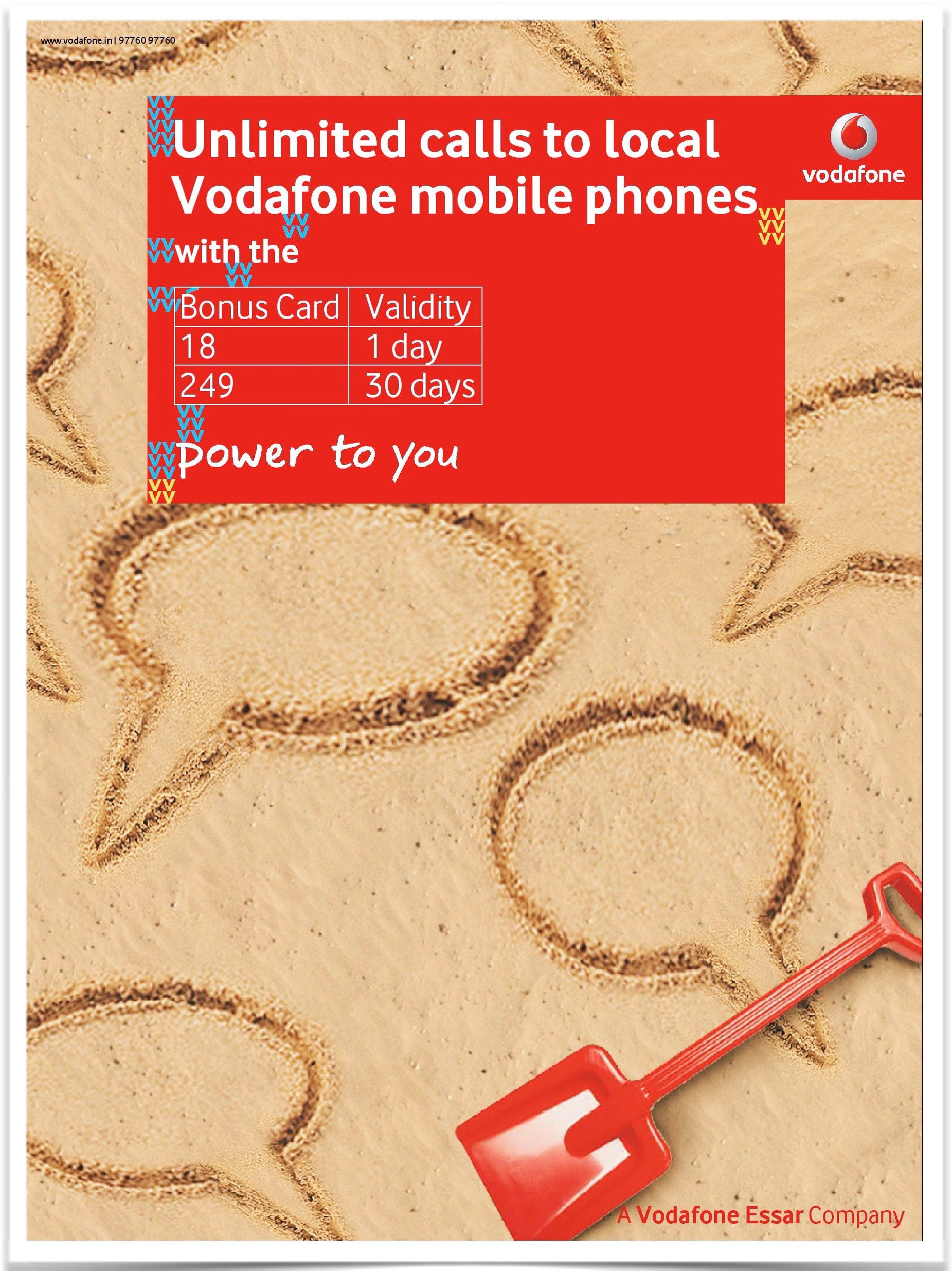 VODAFONE ROAMING CAMPAIGN