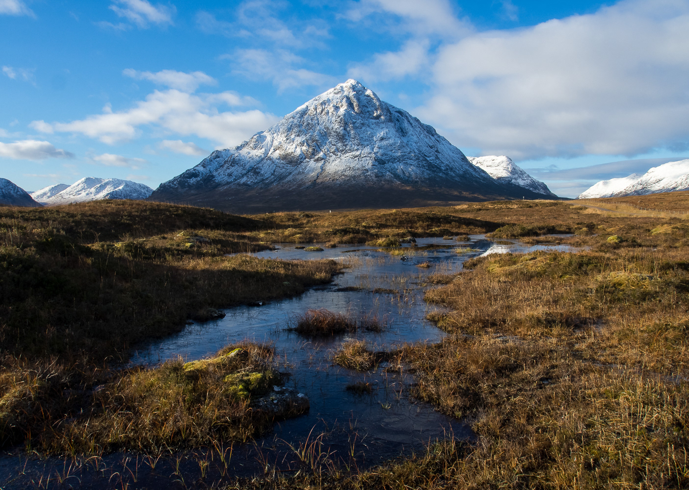 Photo Looking over Rannoch Moor towards Buachaille Etive Mor