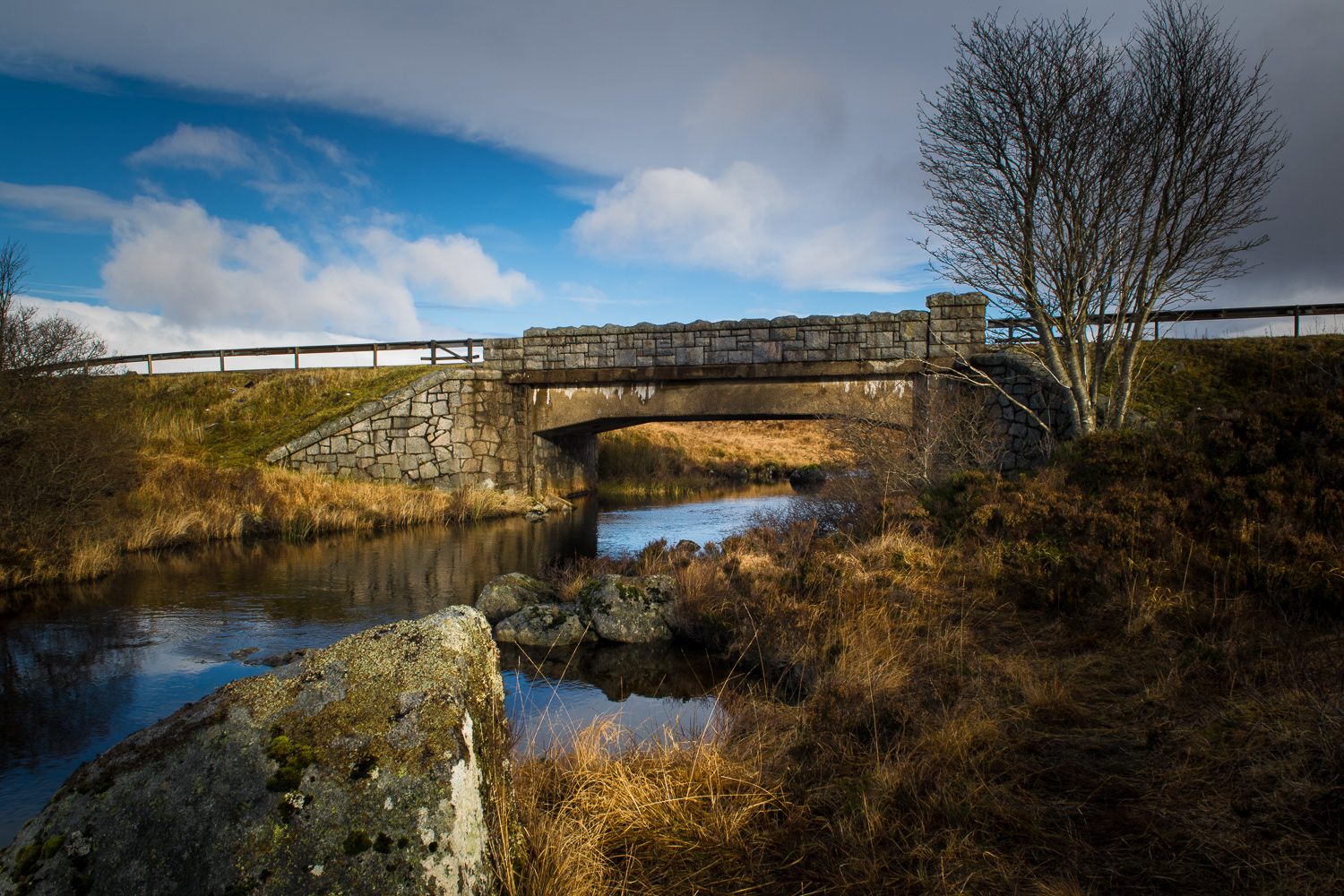 Photo of The bridge over Loch Ba on the A82 on Rannoch Moor