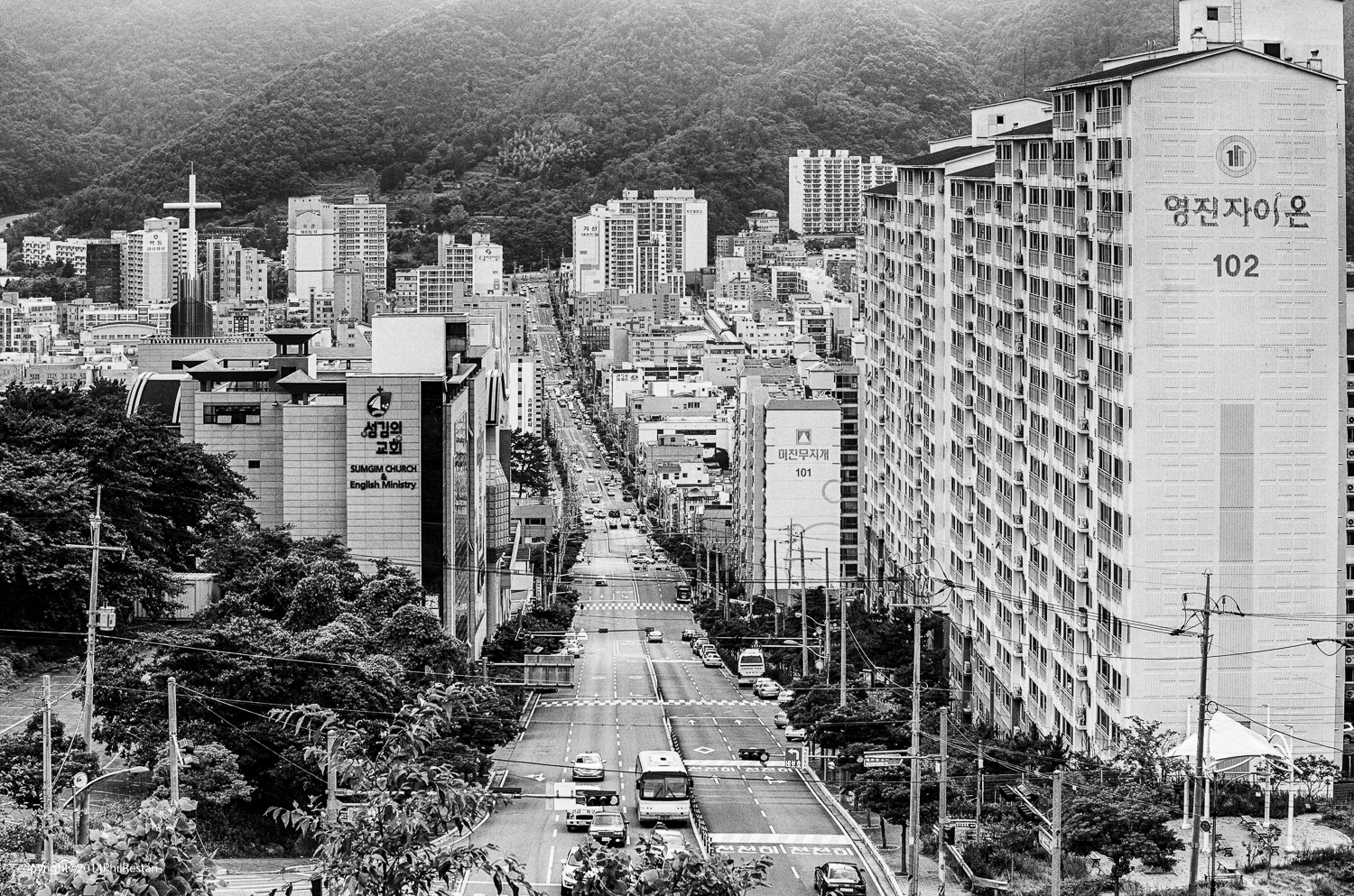 Photo of the Something different, main street in Okpo to dong, in South Korea