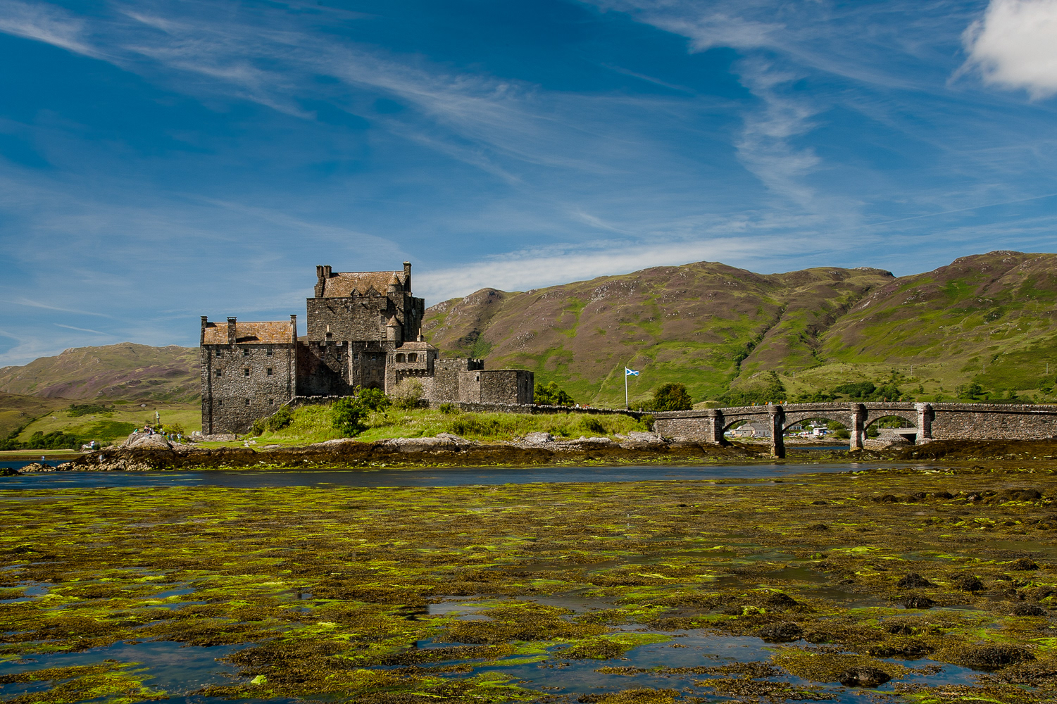 Photo of the path leading to Eilean Donan Castle, Photo by Phil Restan