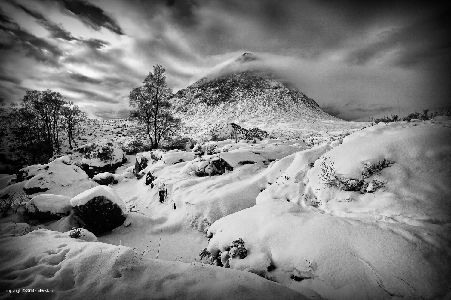 Photo of Snow covered Buachaille etive mor
