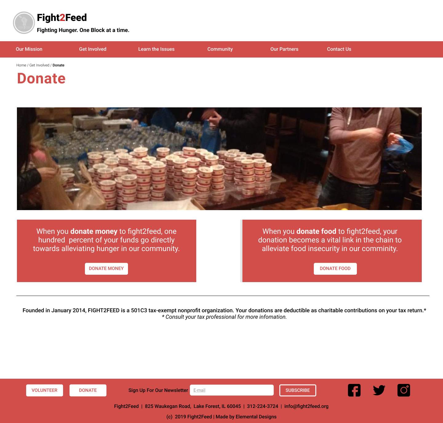 this clearly indicates what type of donation your making.