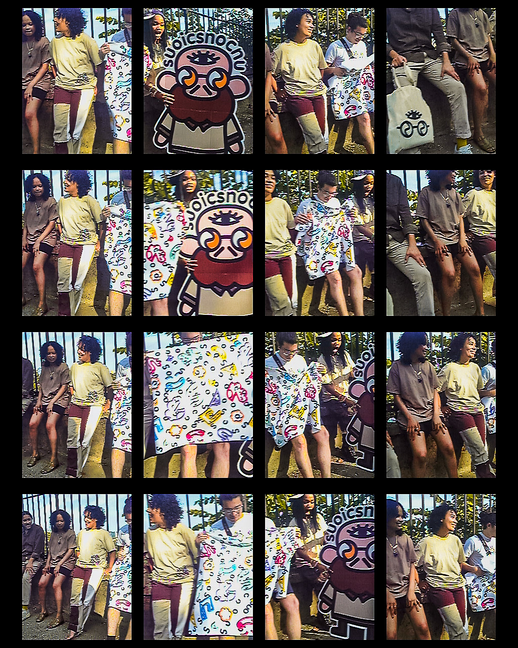 suoicsnocnu merchandise shoot