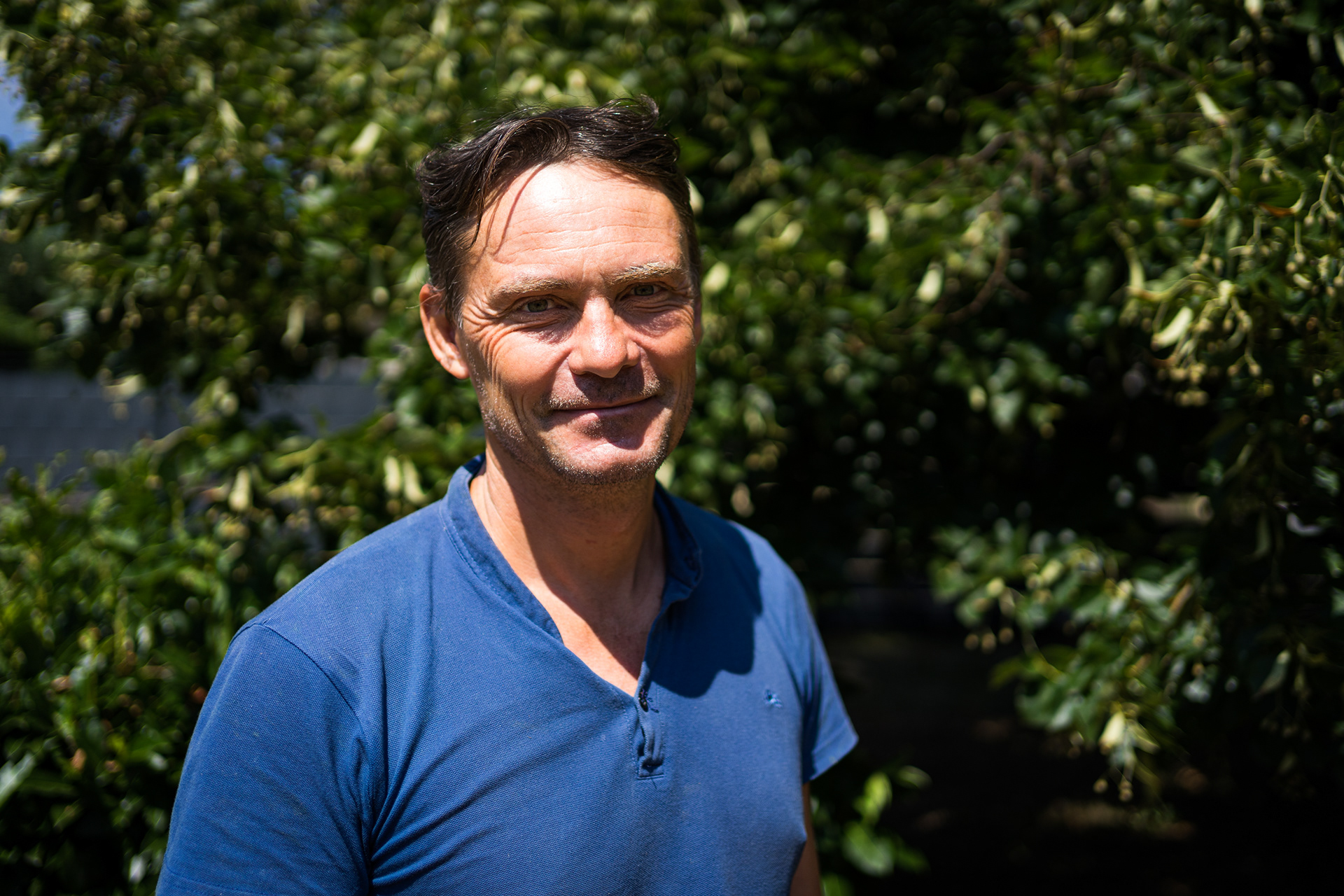 Portrait d'Olivier, sans-abri en reconversion professionnelle avec l'aide de l'association Coop'Agir à Dole. Photo pour le Progrès.