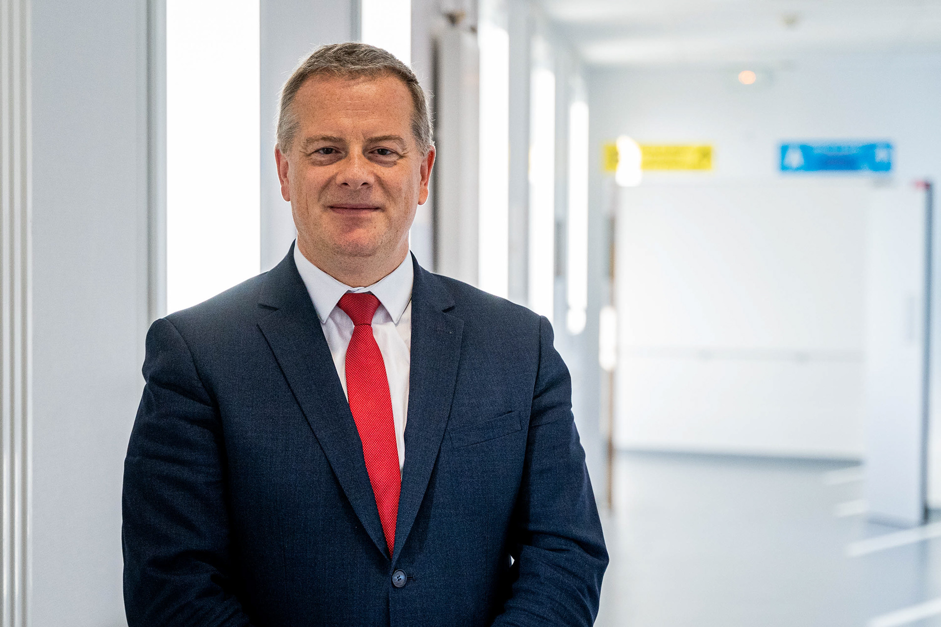 Portrait de Dominique Peljak, directeur de l'hopital Mercy Metz / Thionville