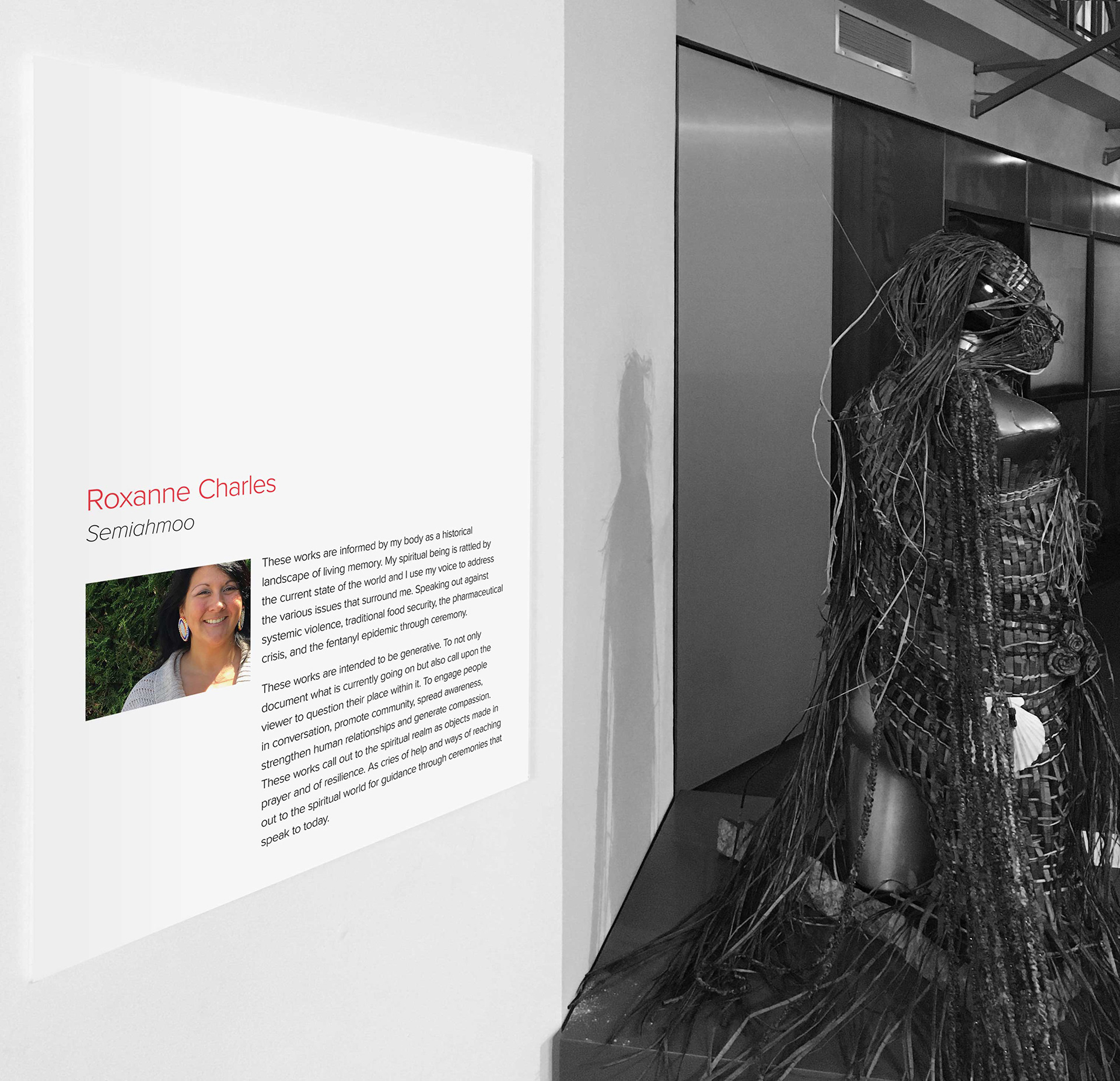 The Bill Reid Gallery Intangible exhibit artist statement