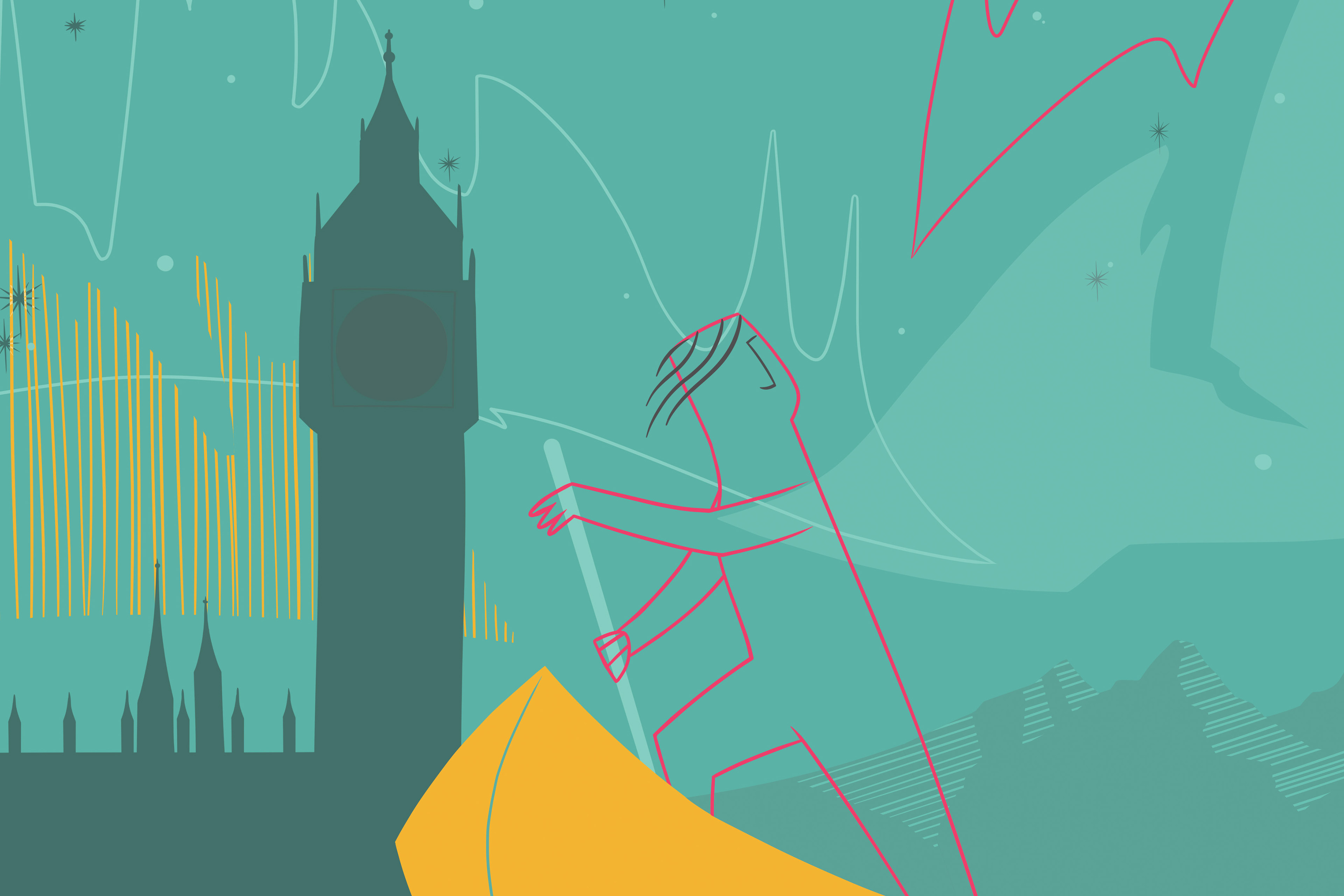 The Raven magazine cover art close up