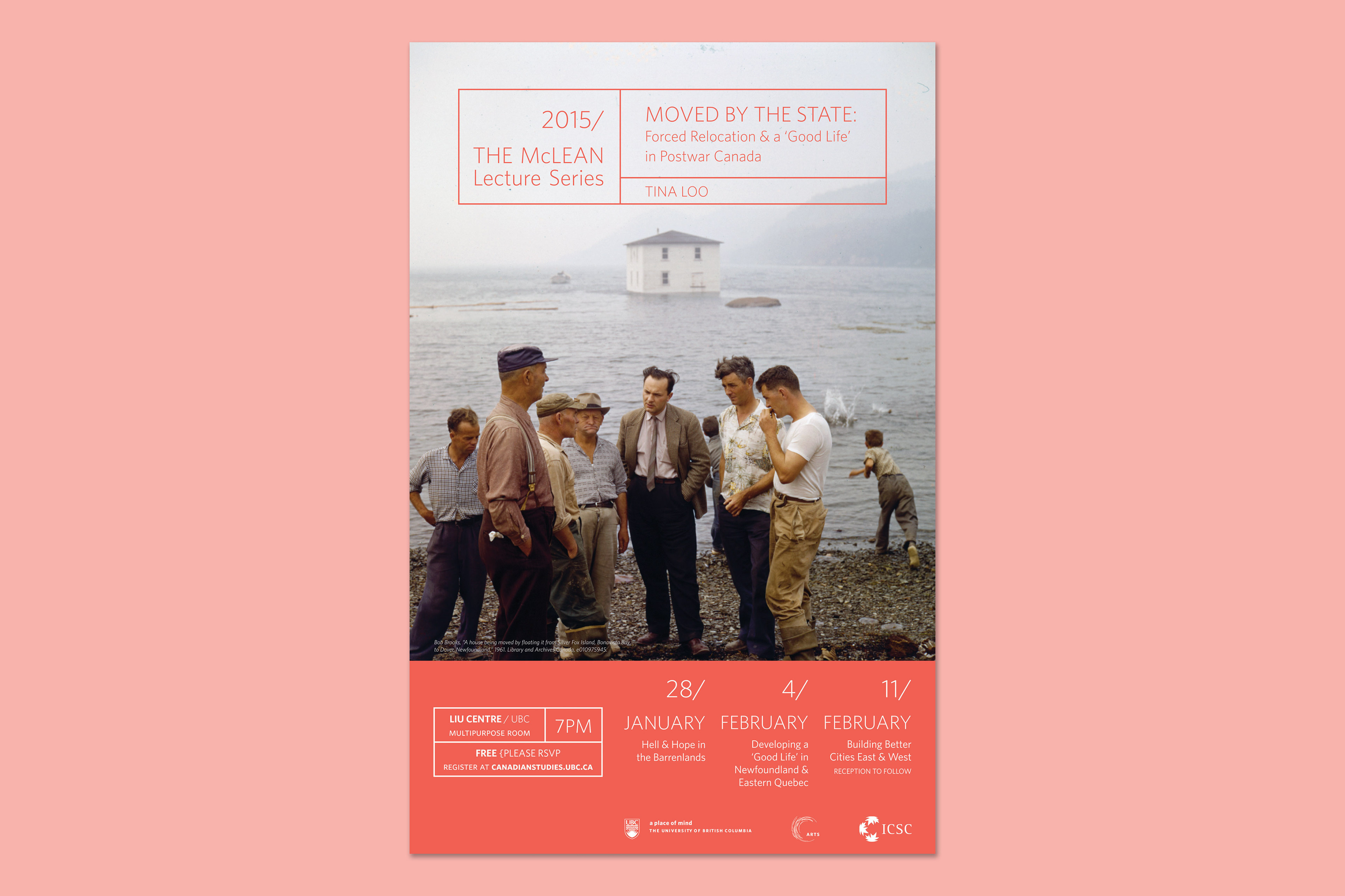 2015 McLean Lecture poster design