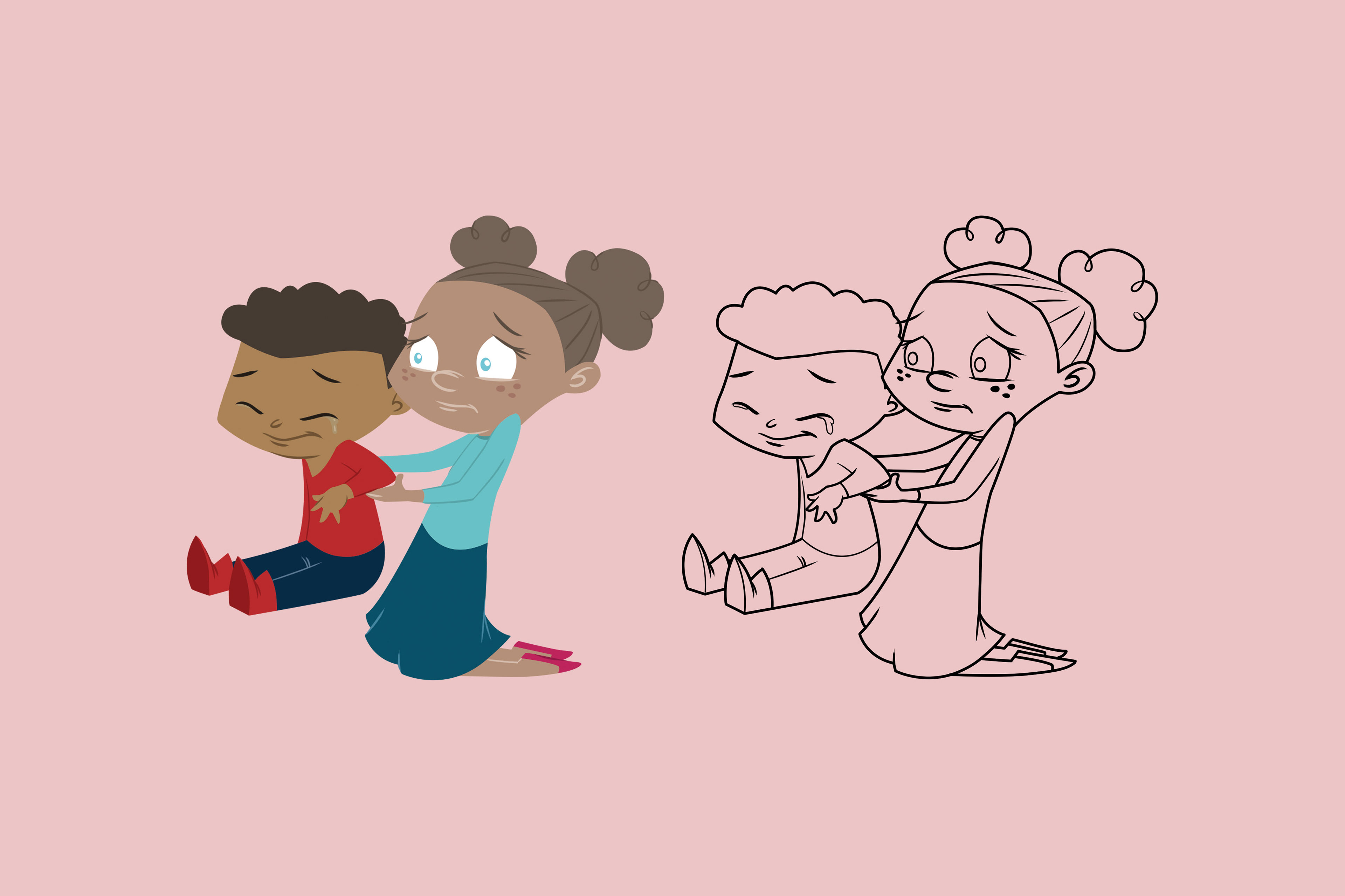 Illustration for Kindergarten/Toddler Sunday school class