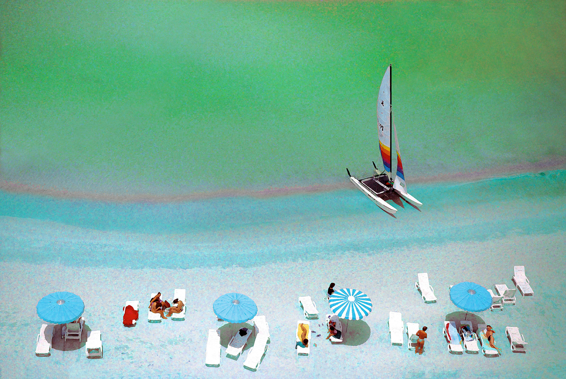La plage