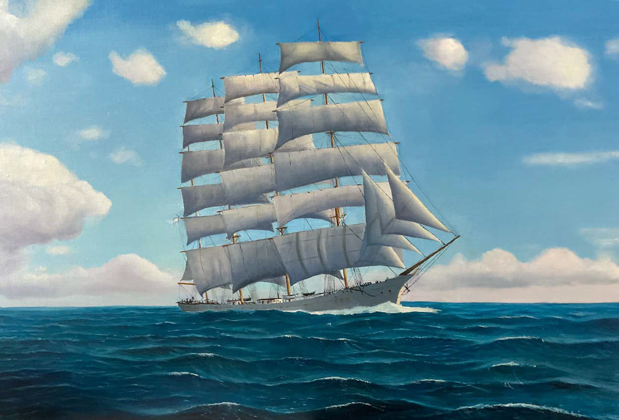 Fulla segel Lynton 90x60 cm olja