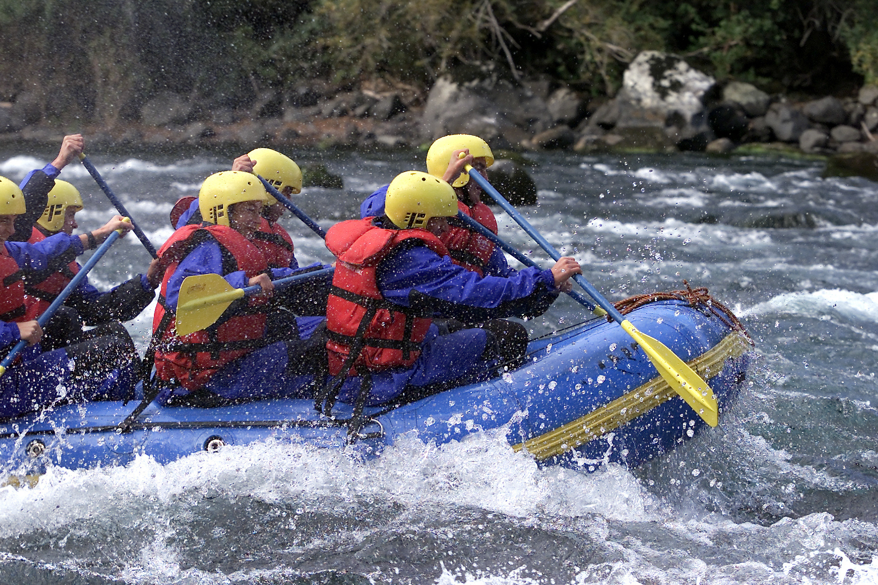 rafting