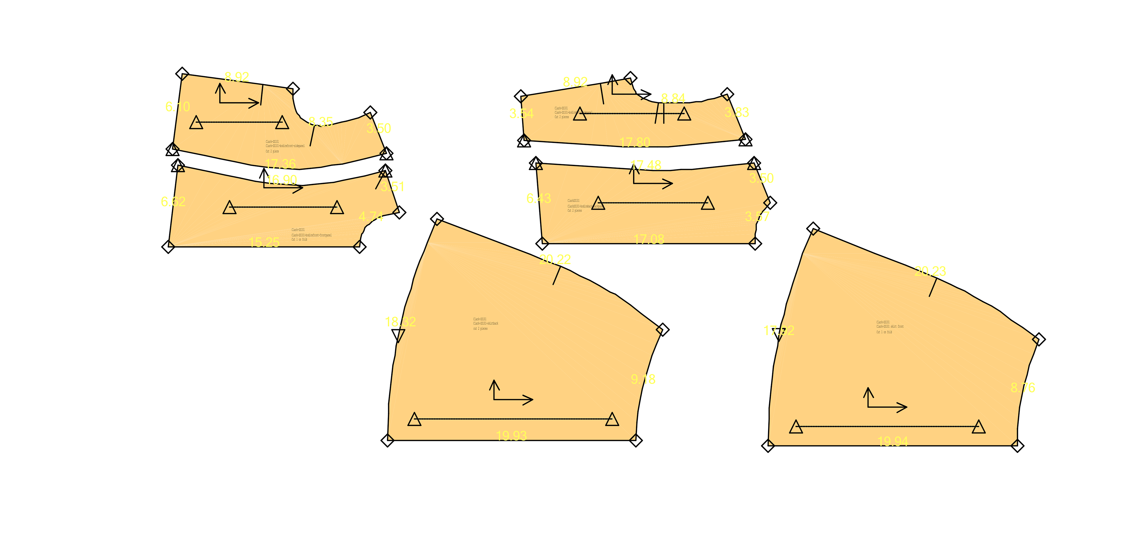 Gerber Accumark Patterns for Original Design